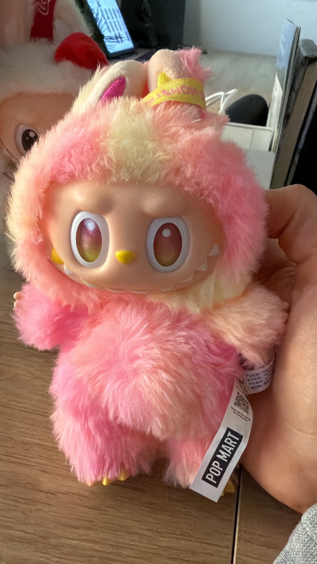 POP NOW:THE MONSTERS Big into Energy Series-Vinyl Plush Pendant