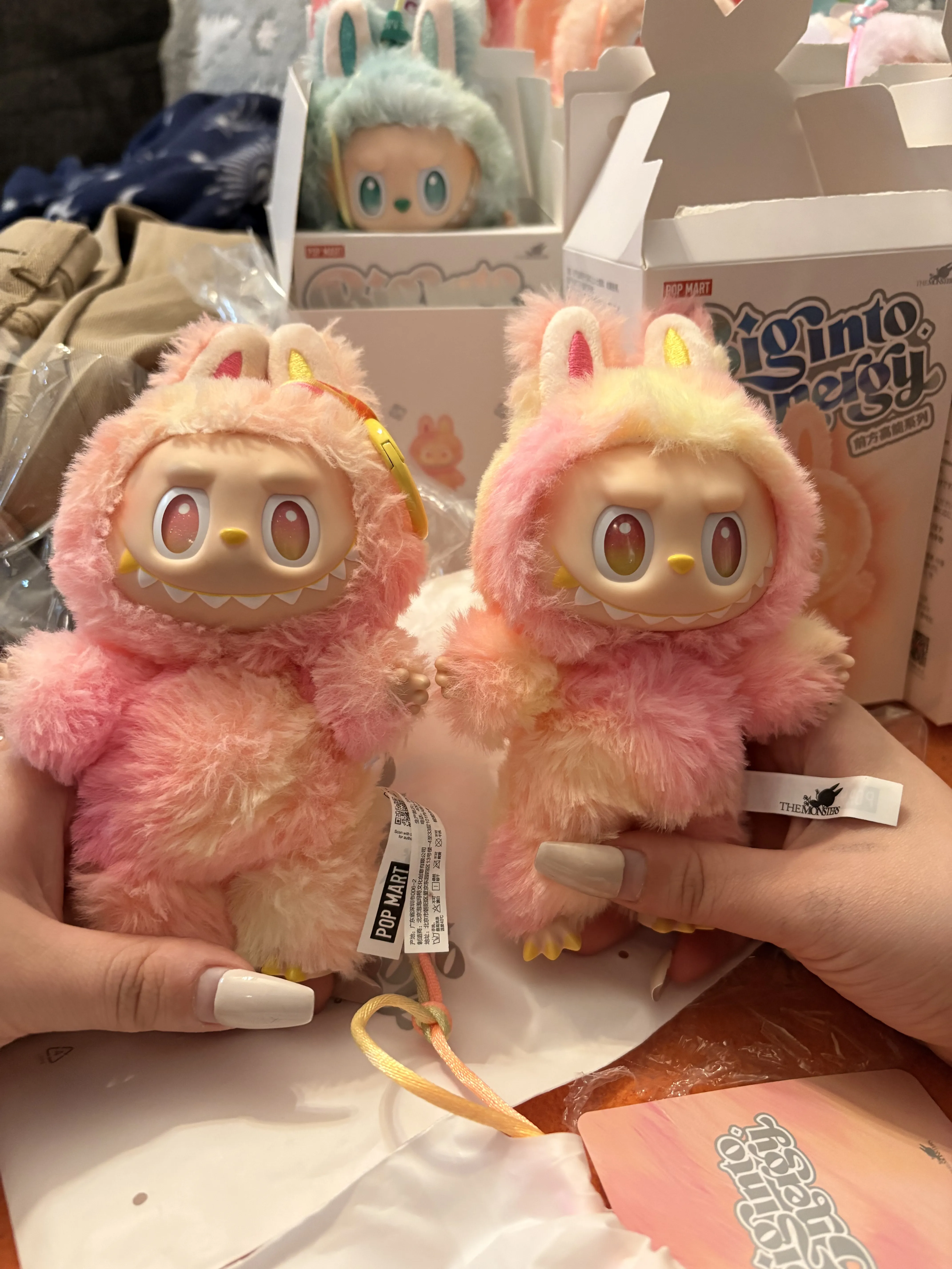 THE MONSTERS Big into Energy Series-Vinyl Plush Pendant Blind Box