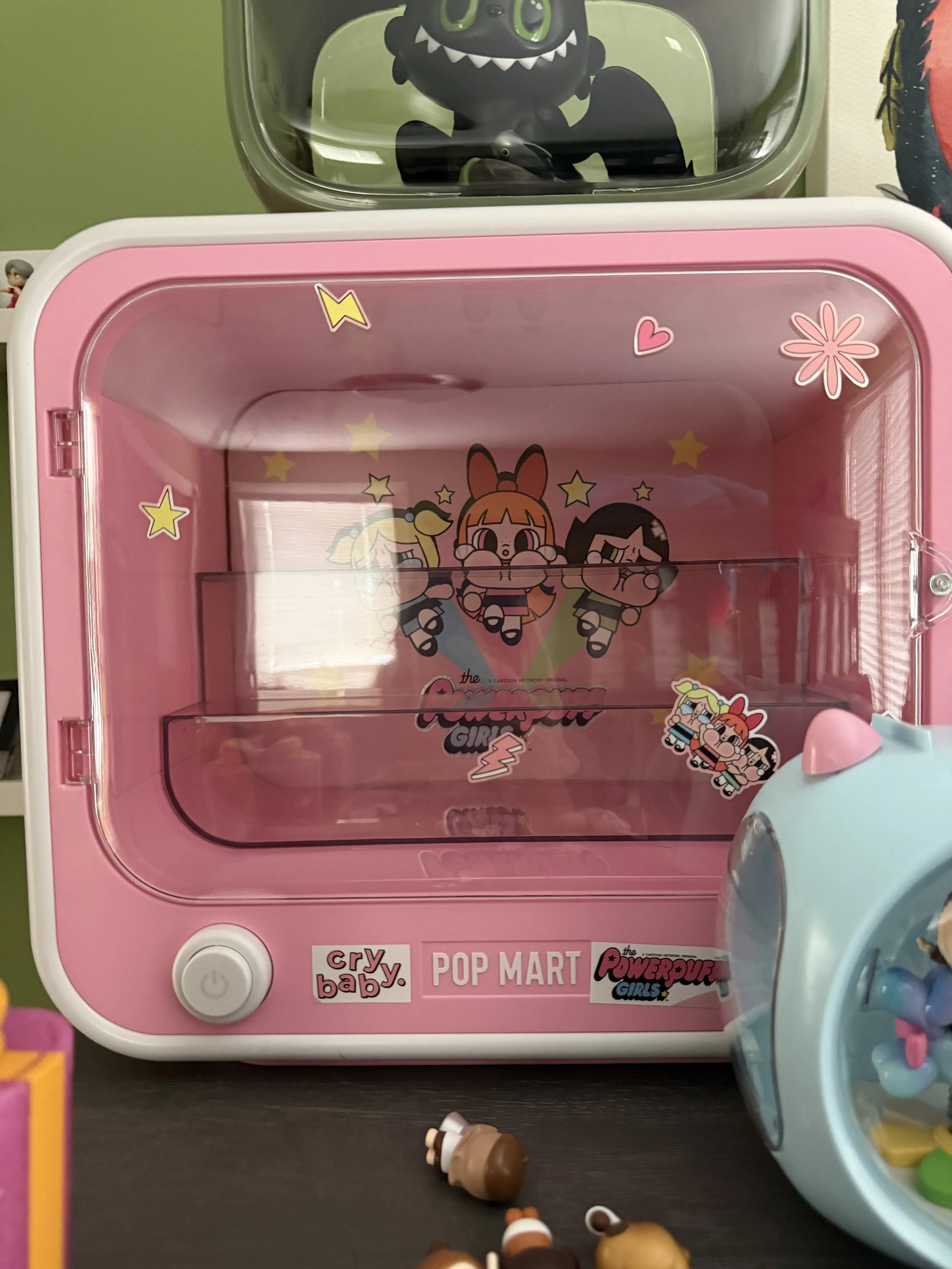 CRYBABY × Powerpuff Girls Series-TV Set Luminous Display Container