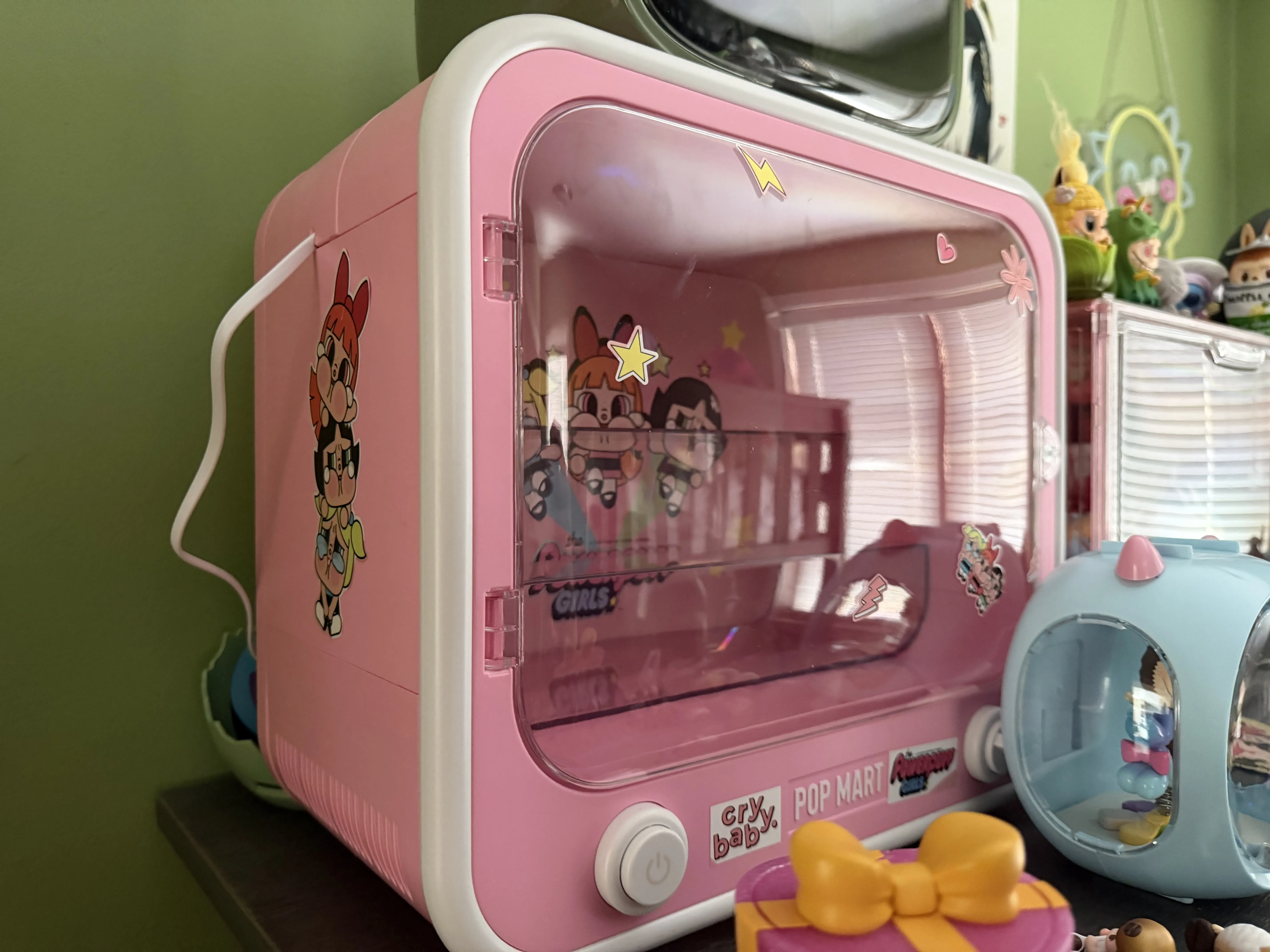 CRYBABY × Powerpuff Girls Series-TV Set Luminous Display Container