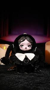 SKULLPANDA × Wednesday Plush（Classic Dress Version） - POP MART