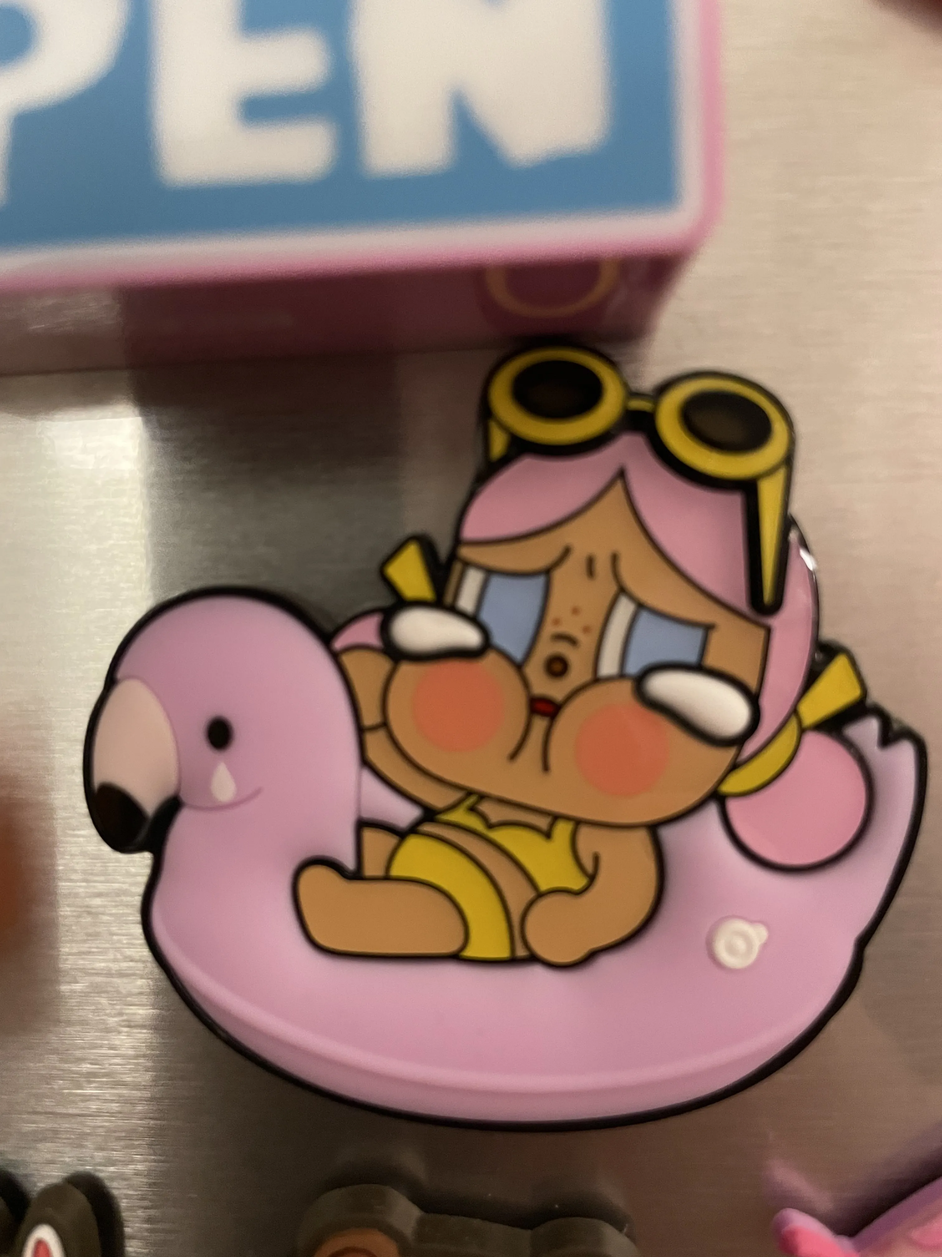 POP NOW:CRYBABY Vacation Mode On Series-Fridge Magnet Blind Box