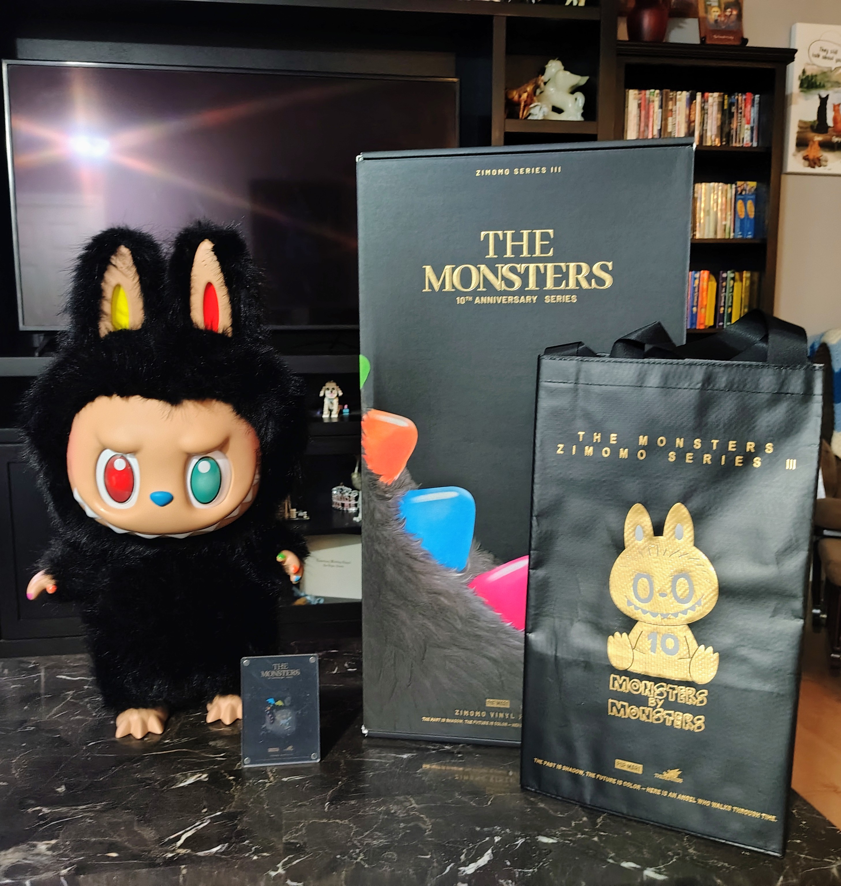 THE MONSTERS 10th Anniversary Series-ZIMOMO Vinyl Plush Doll - POP