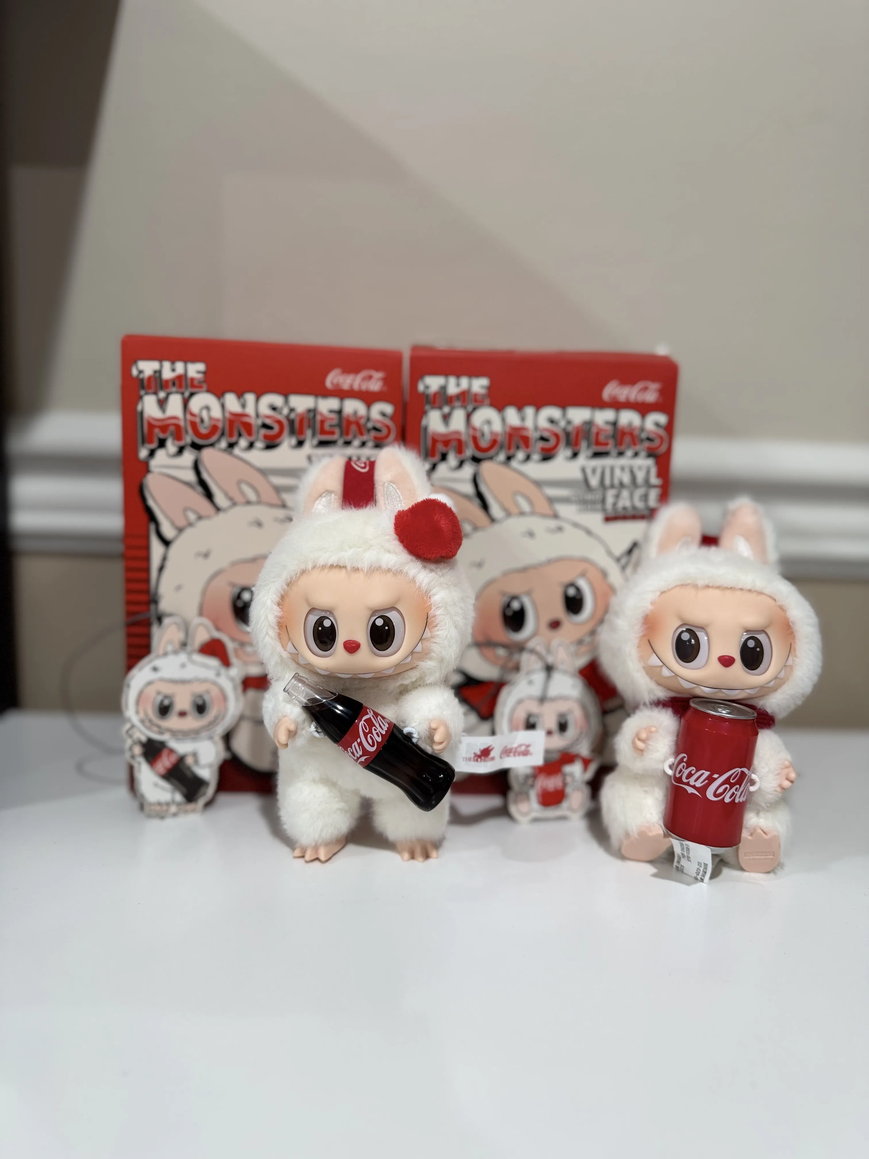 POP NOW:THE MONSTERS COCA-COLA SERIES-Vinyl Face Blind Box - POP