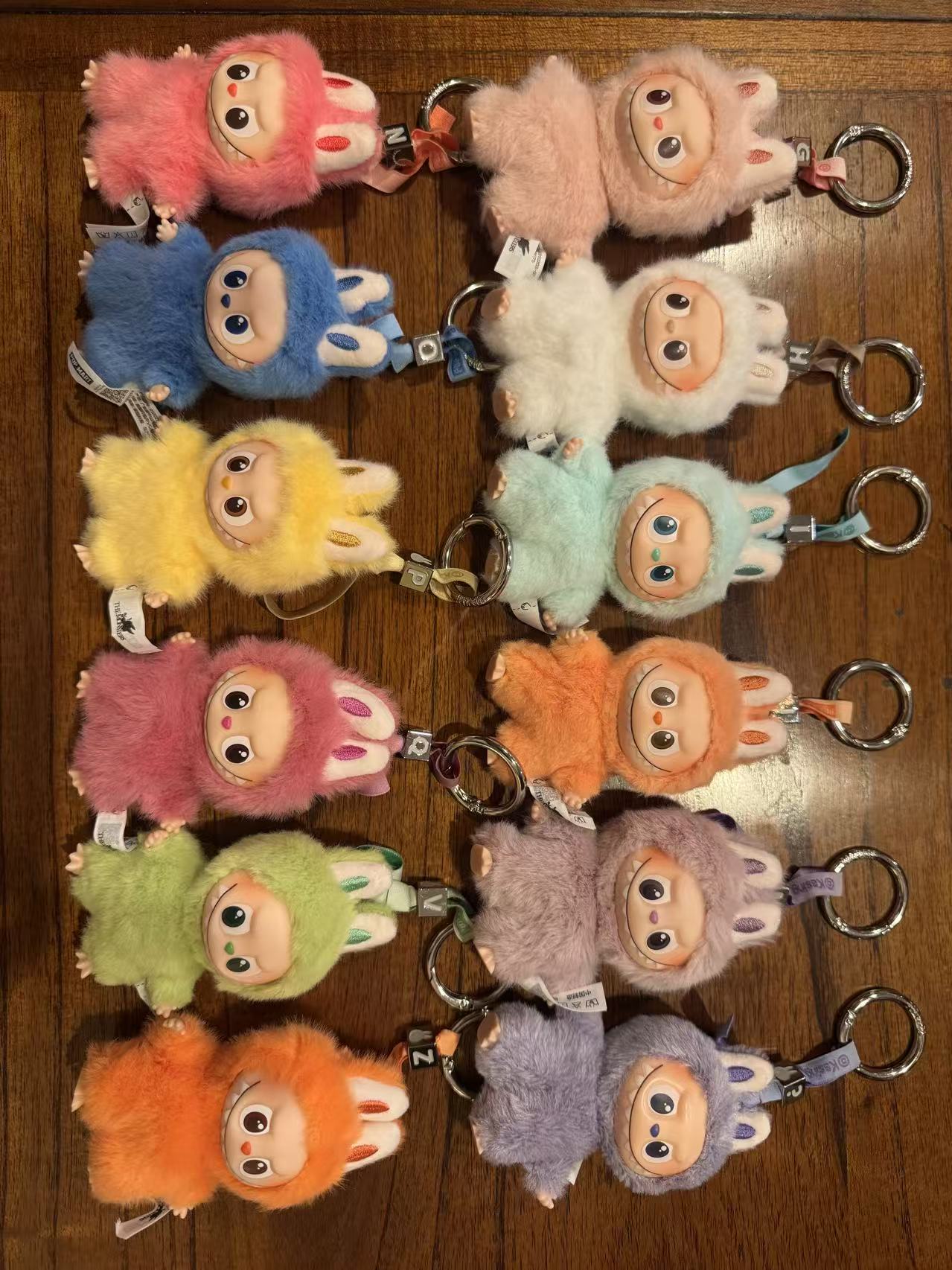 THE MONSTER PIN FOR LOVE SERIES - Vinyl Plush Pendant blind box