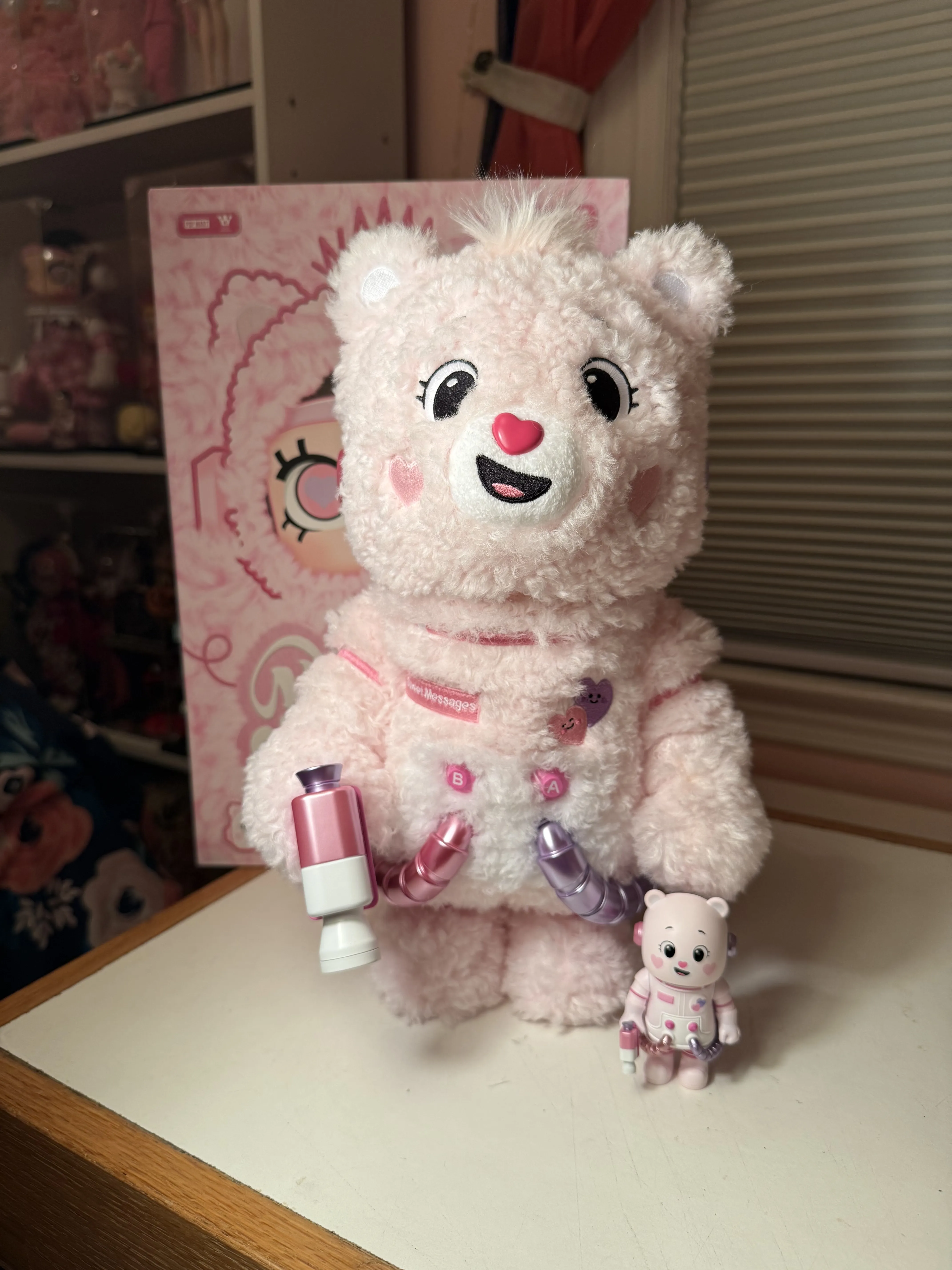 MEGA SPACE MOLLY 400%+100% Sweet Messages Bear - POP MART (United