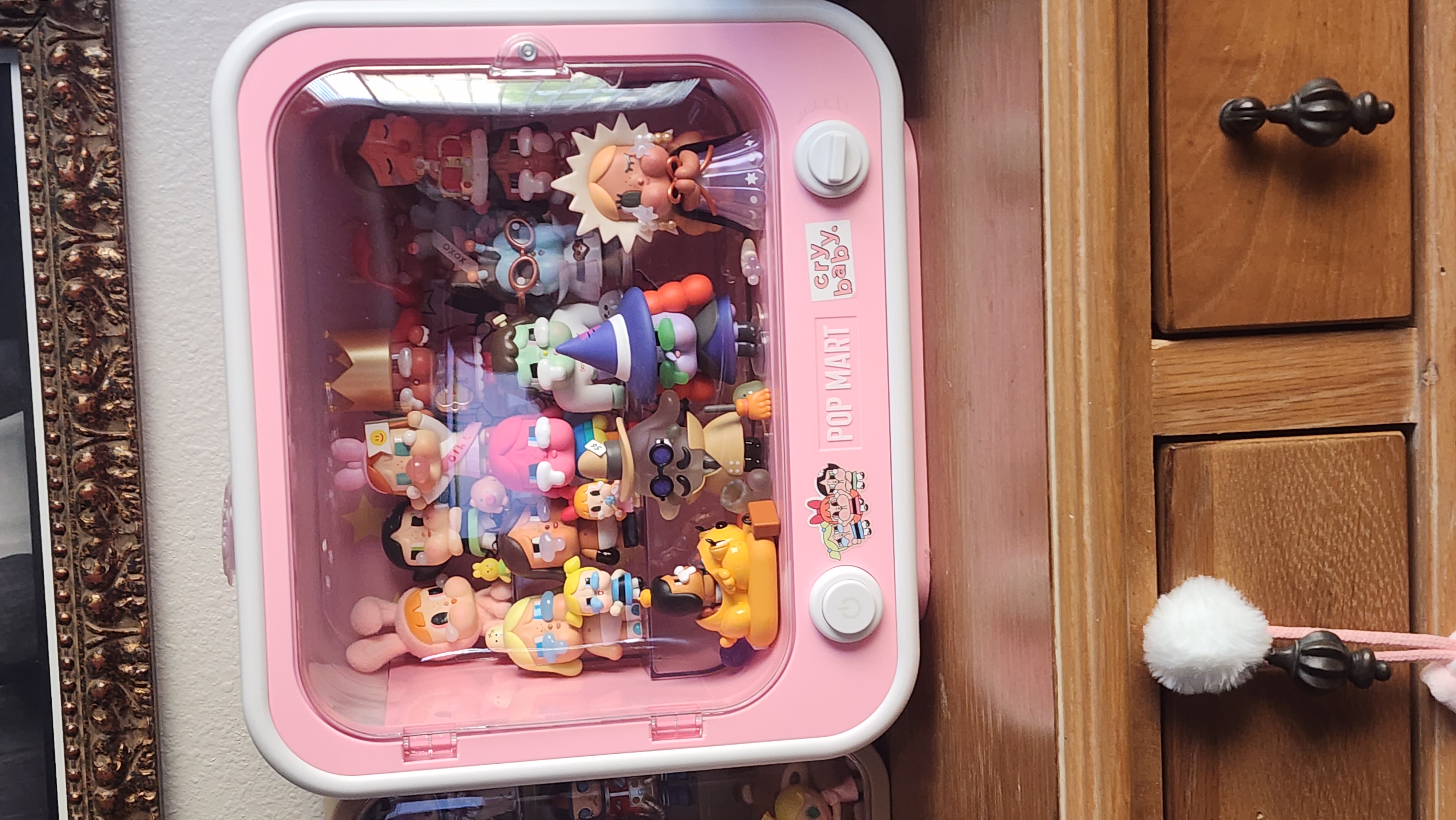 CRYBABY × Powerpuff Girls Series-TV Set Luminous Display Container