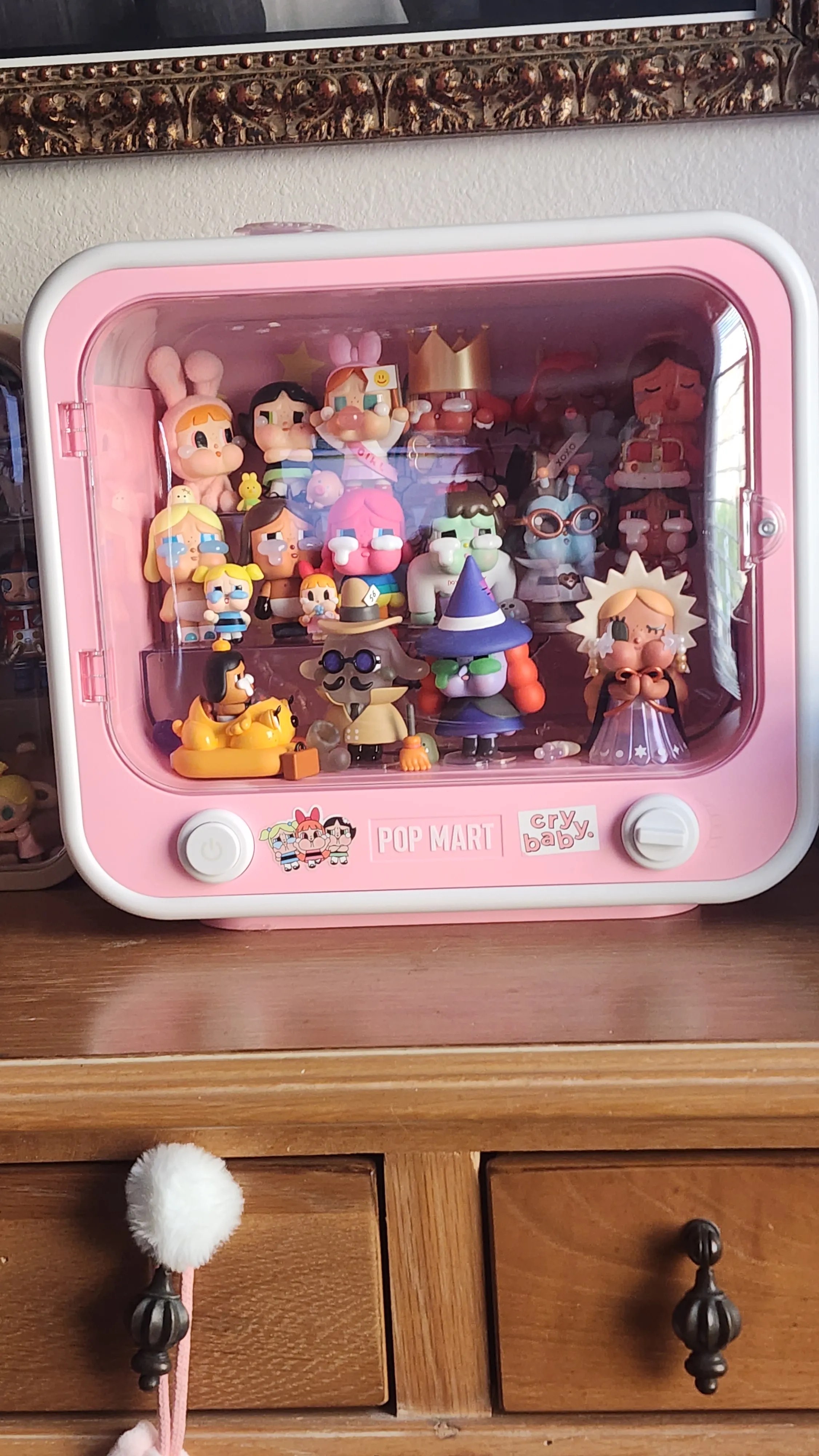 CRYBABY × Powerpuff Girls Series-TV Set Luminous Display Container 