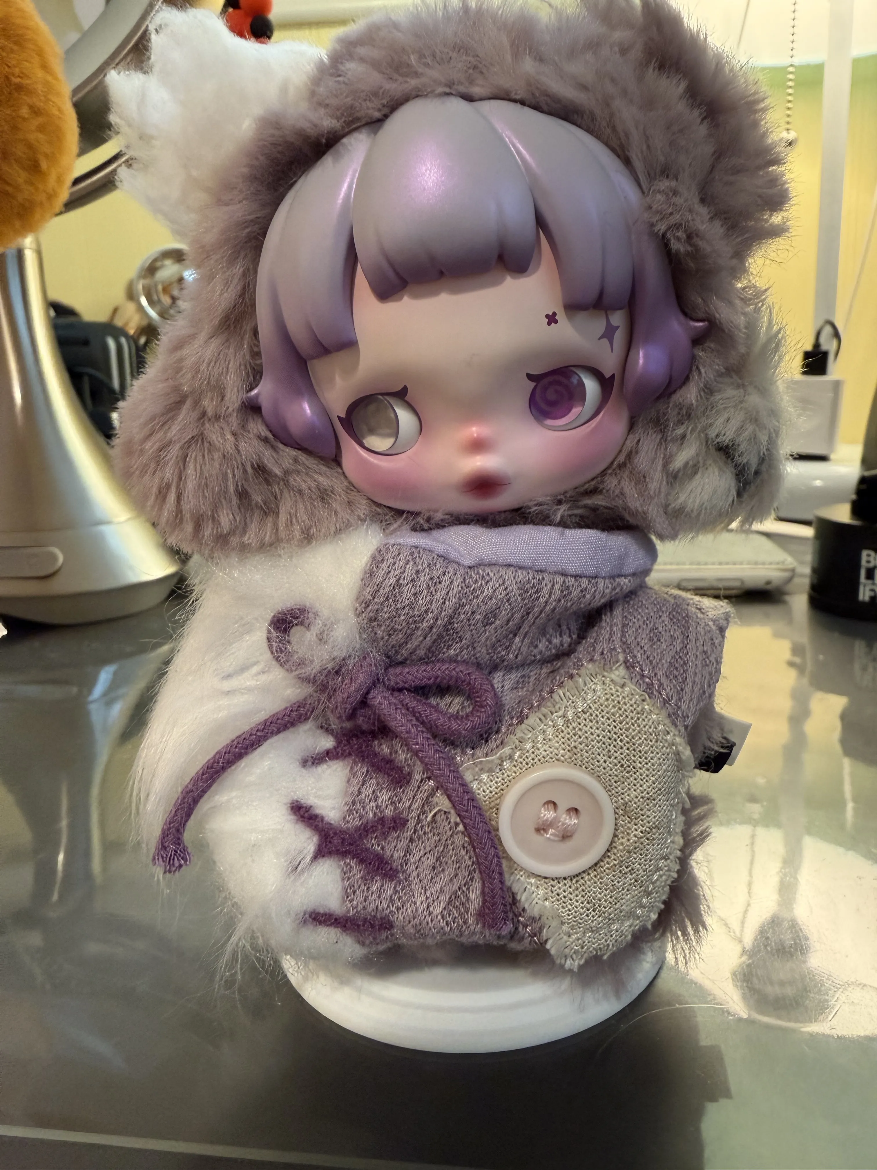 SKULLPANDA You Found Me! Series Plush Doll Pendant - POP MART