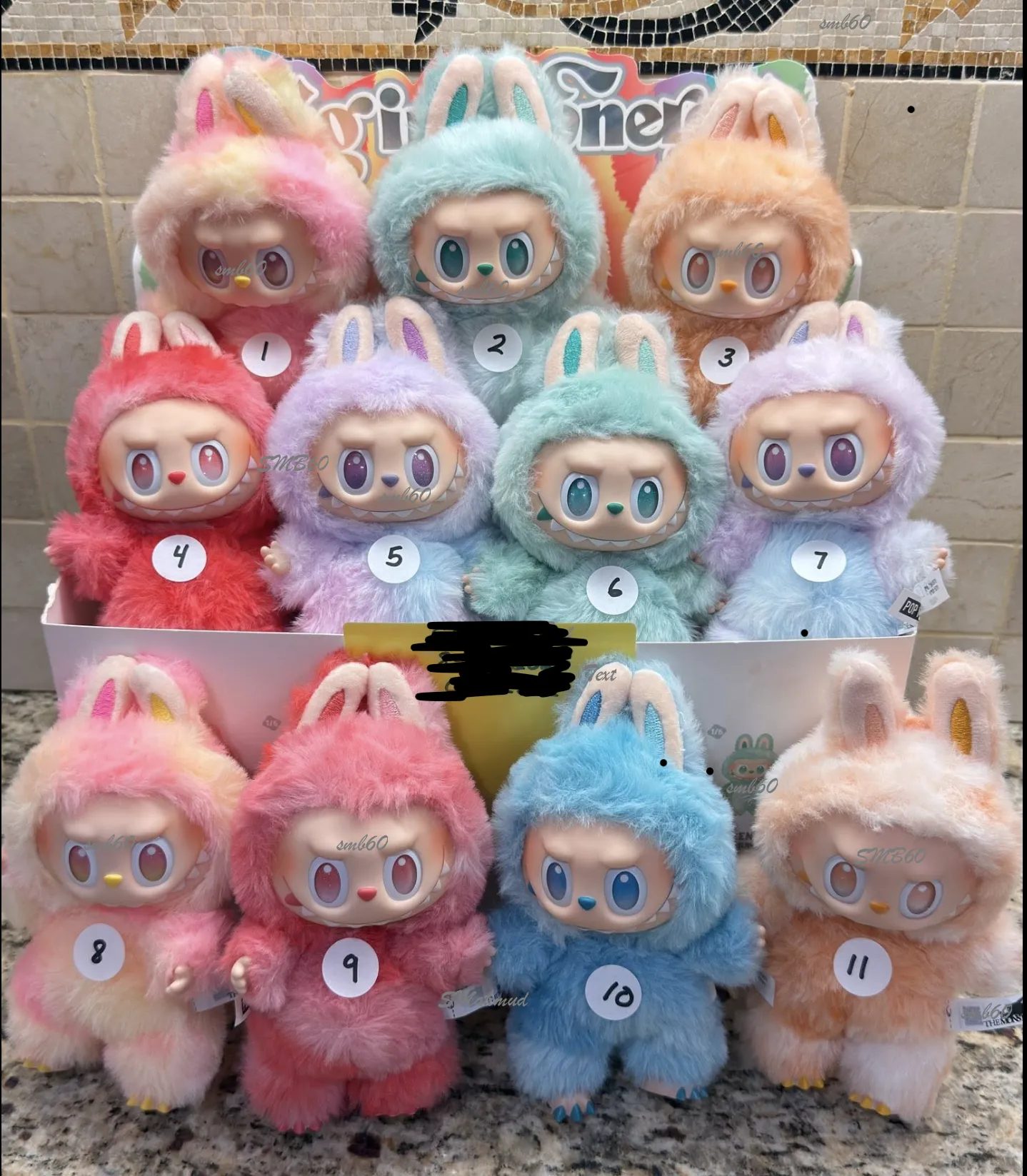 POP NOW:THE MONSTERS Big into Energy Series-Vinyl Plush Pendant