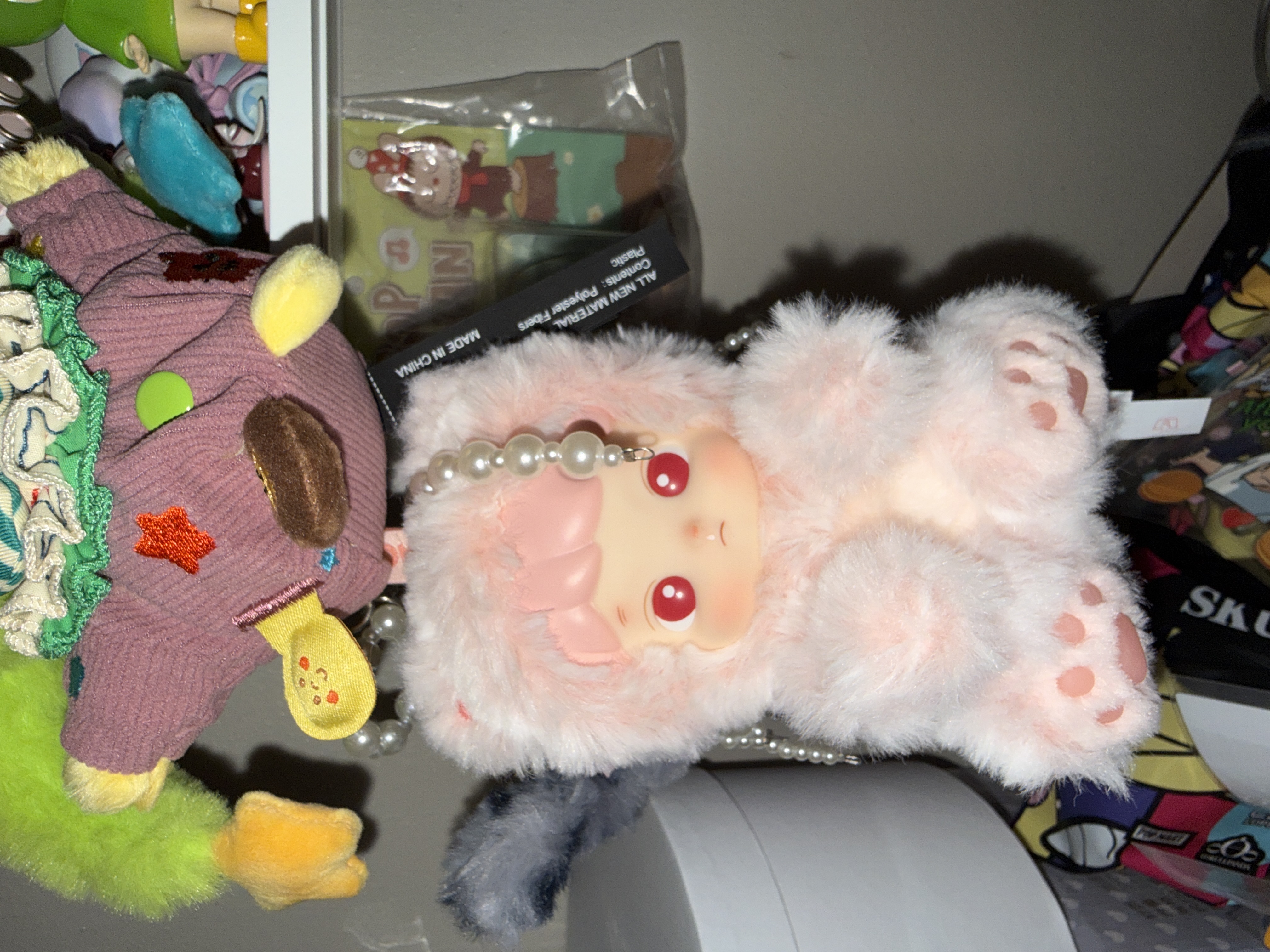 POP NOW:HACIPUPU Gummy Bear Series-Vinyl Plush Pendant Blind Box