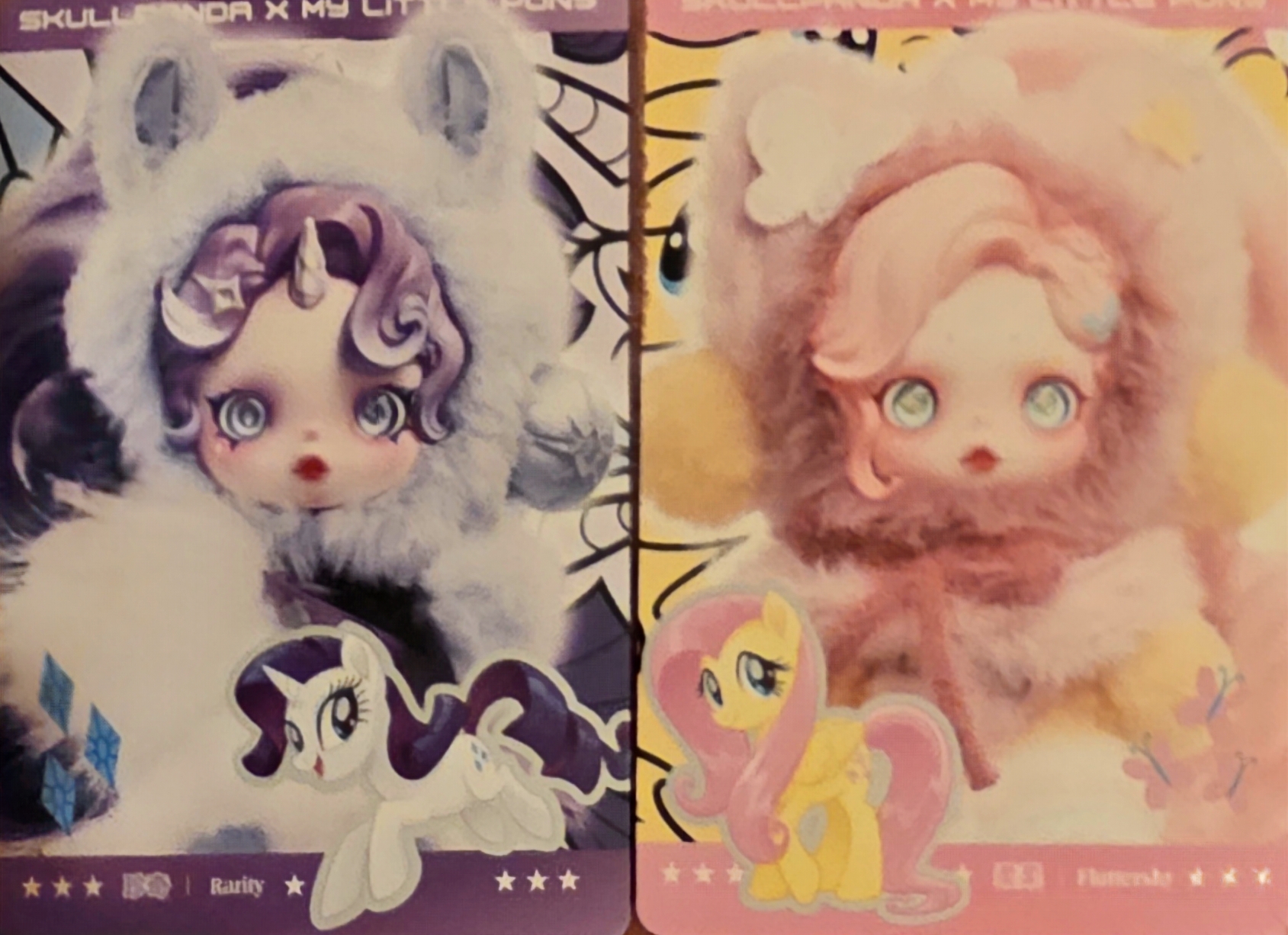POP NOW:SKULLPANDA × My Little Pony Series Plush Doll Pendant