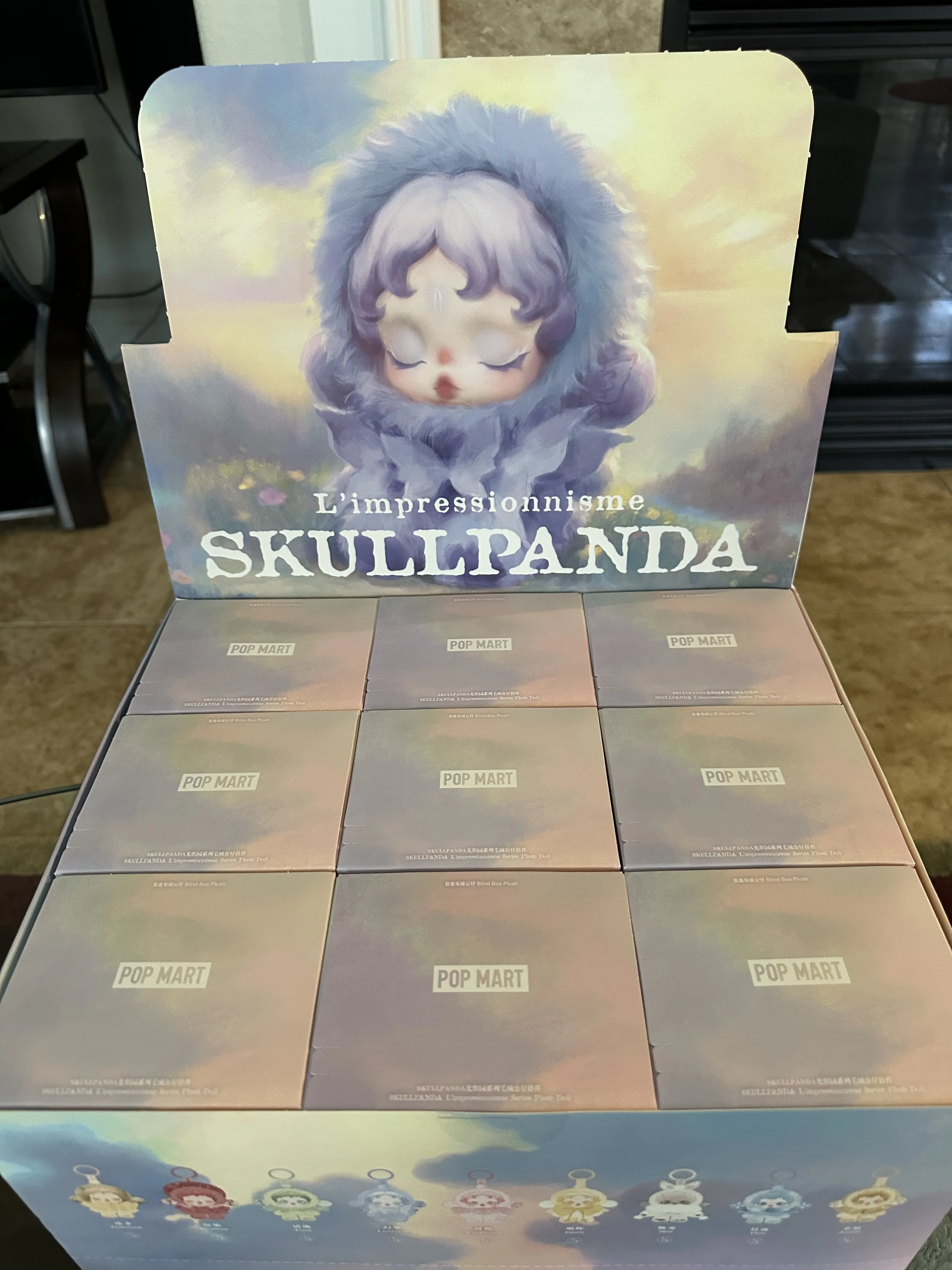 θSKULLPANDA L'impressionnisme Series Plush Doll - POP MART (Canada)
