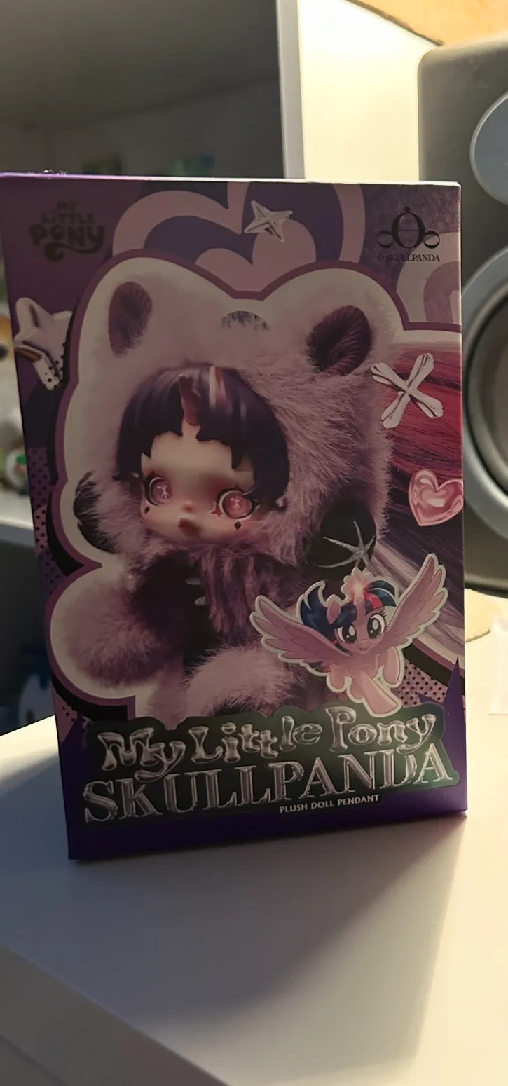 POP NOW:SKULLPANDA × My Little Pony Series Plush Doll Pendant