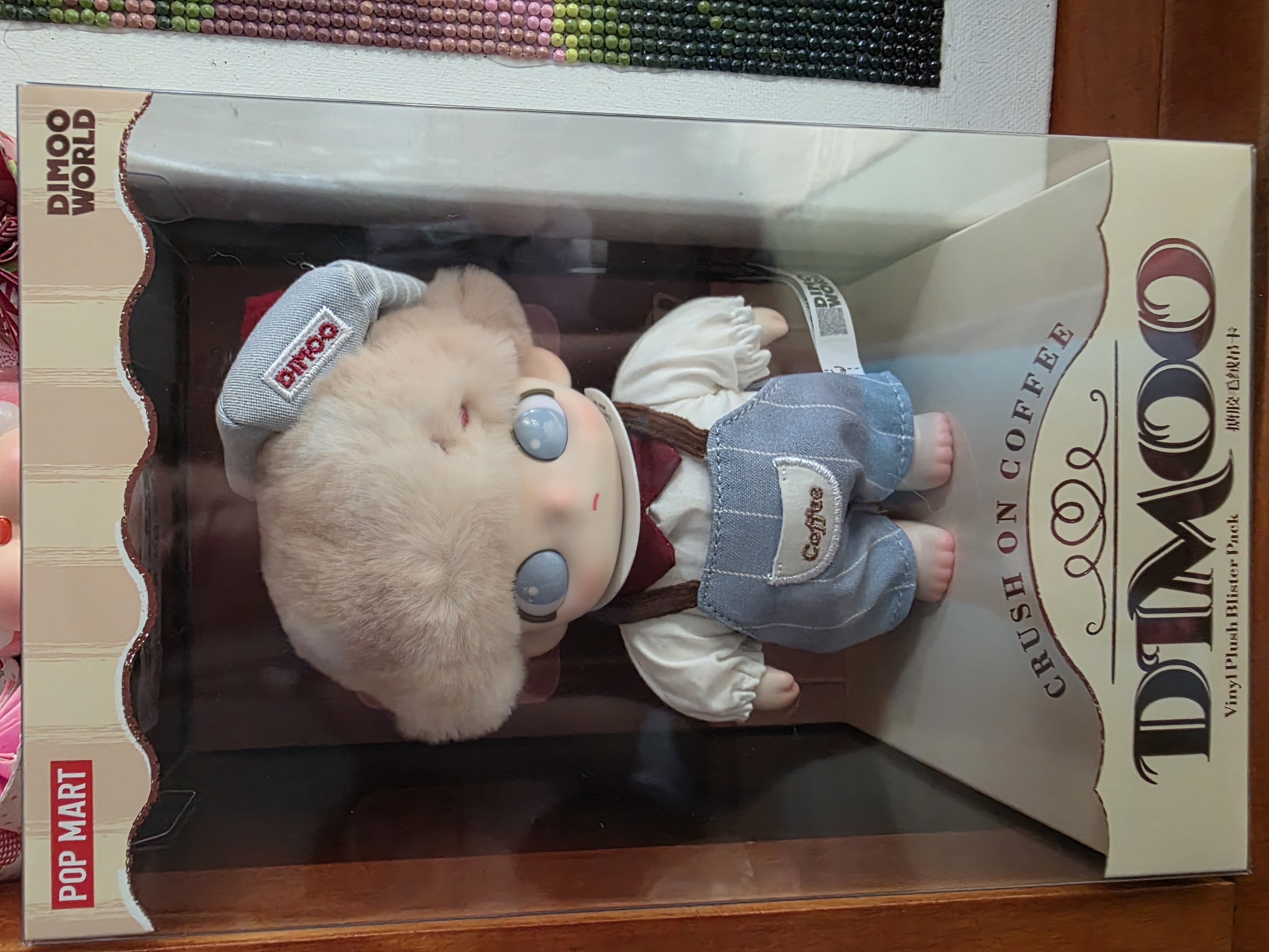 DIMOO Crush on Coffee Series-Vinyl Plush Blister Pack - POP MART