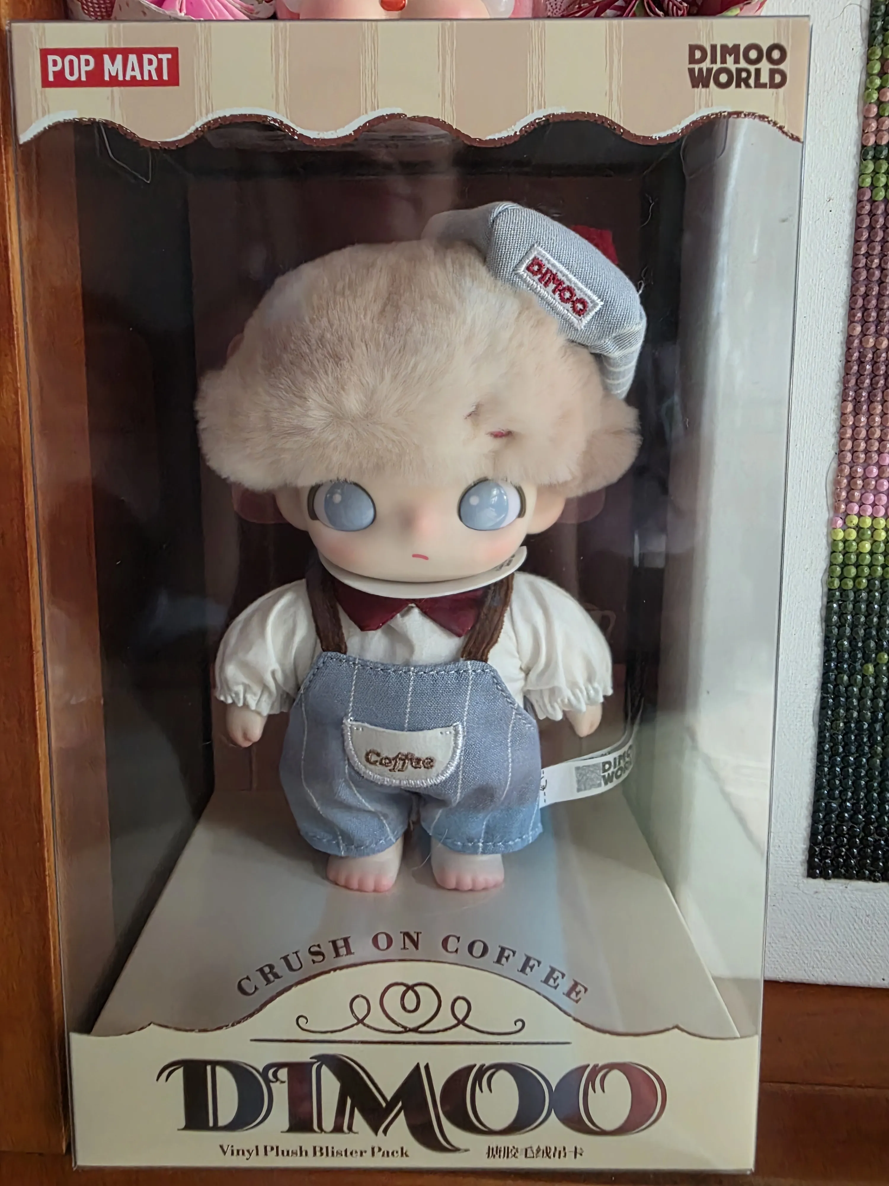 DIMOO Crush on Coffee Series-Vinyl Plush Blister Pack - POP MART ...