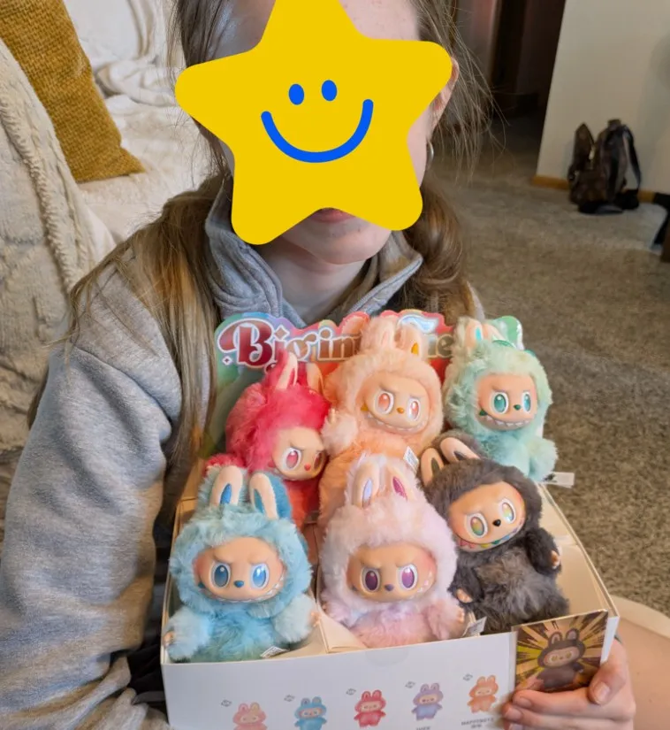 THE MONSTERS Big into Energy Series-Vinyl Plush Pendant Blind Box