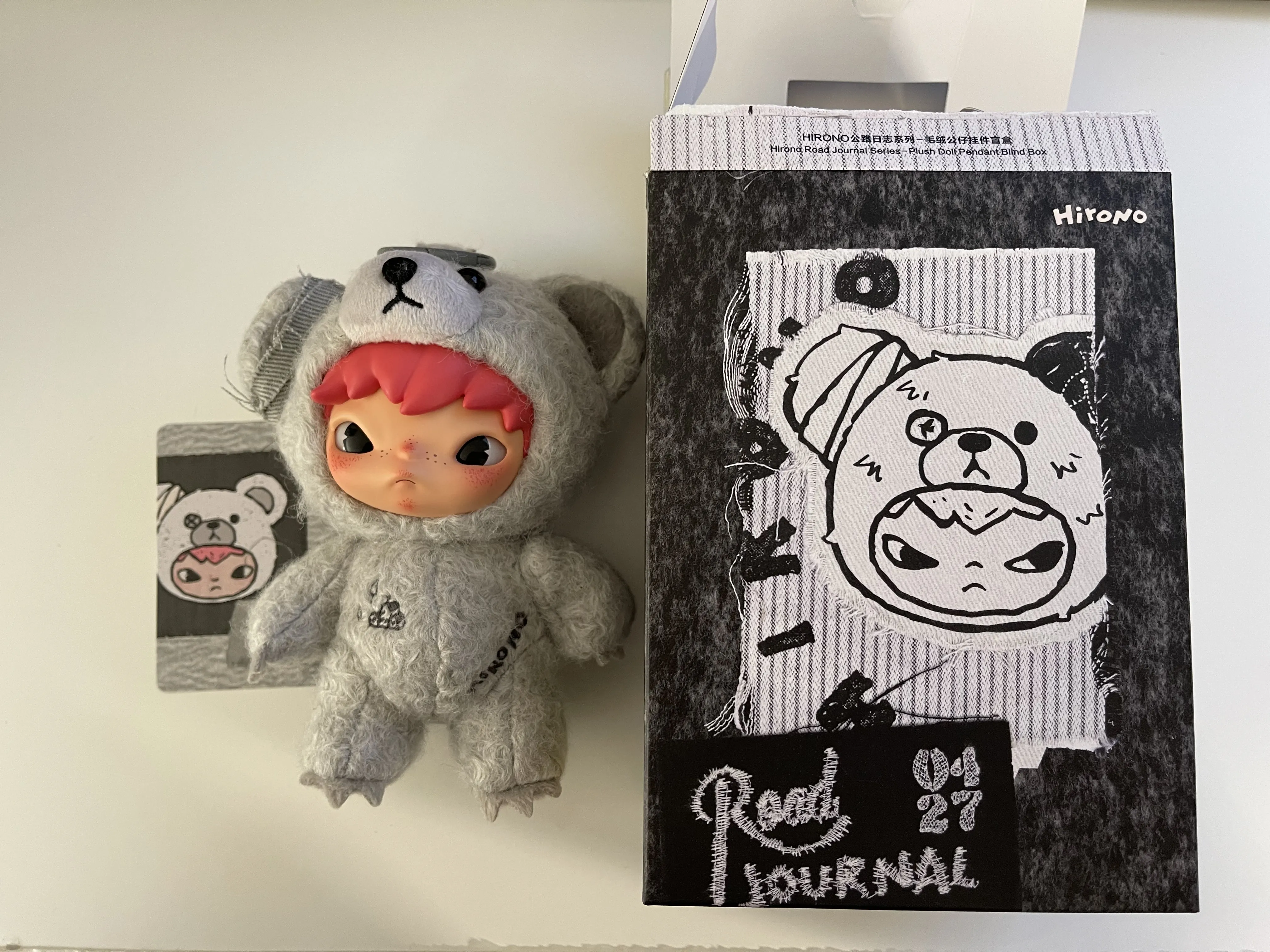 POP NOW:Hirono Road Journal Series-Plush Doll Pendant Blind Box
