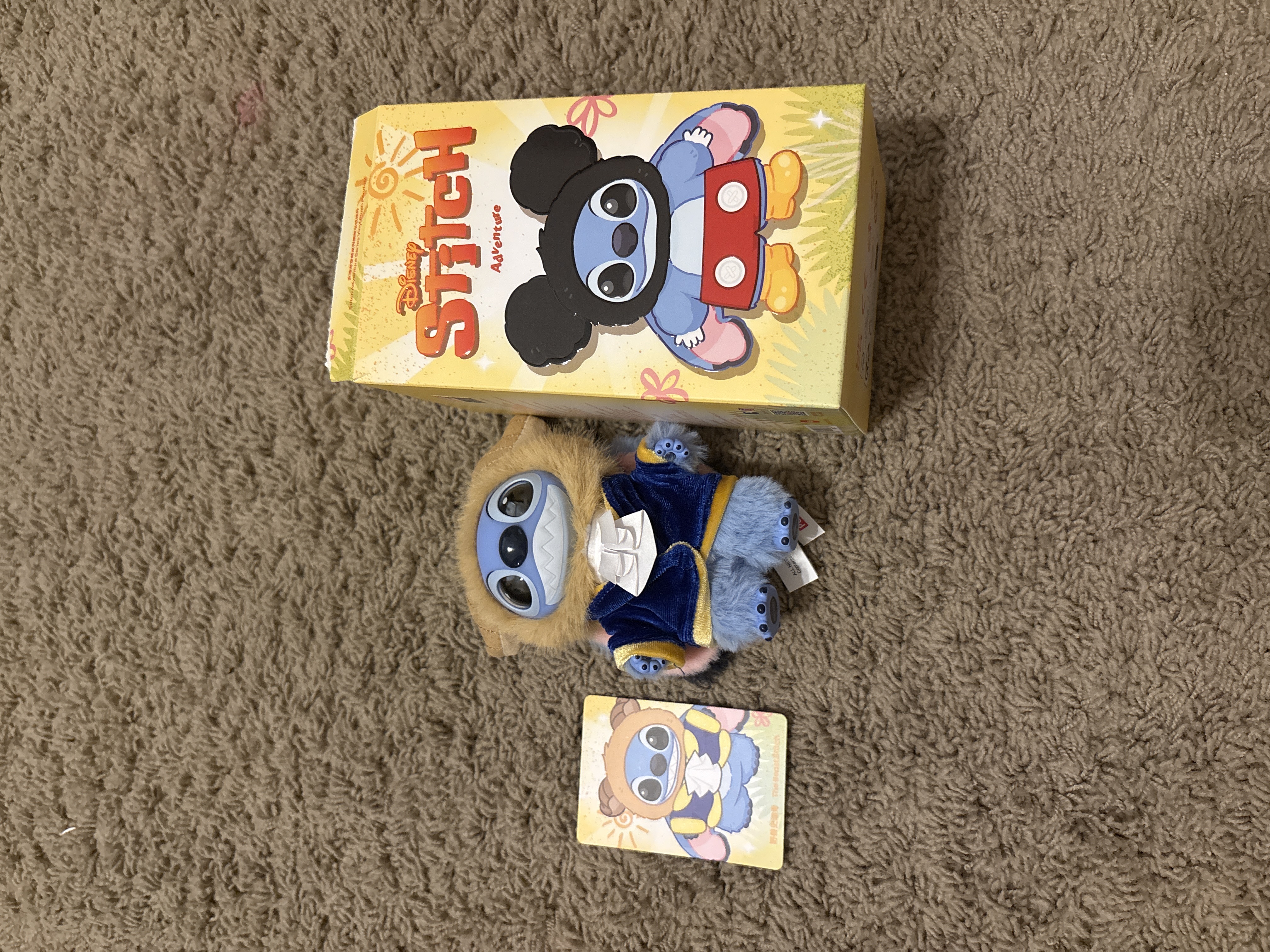 POP NOW:Stitch Adventure Series Vinyl Plush Pendant - POP MART