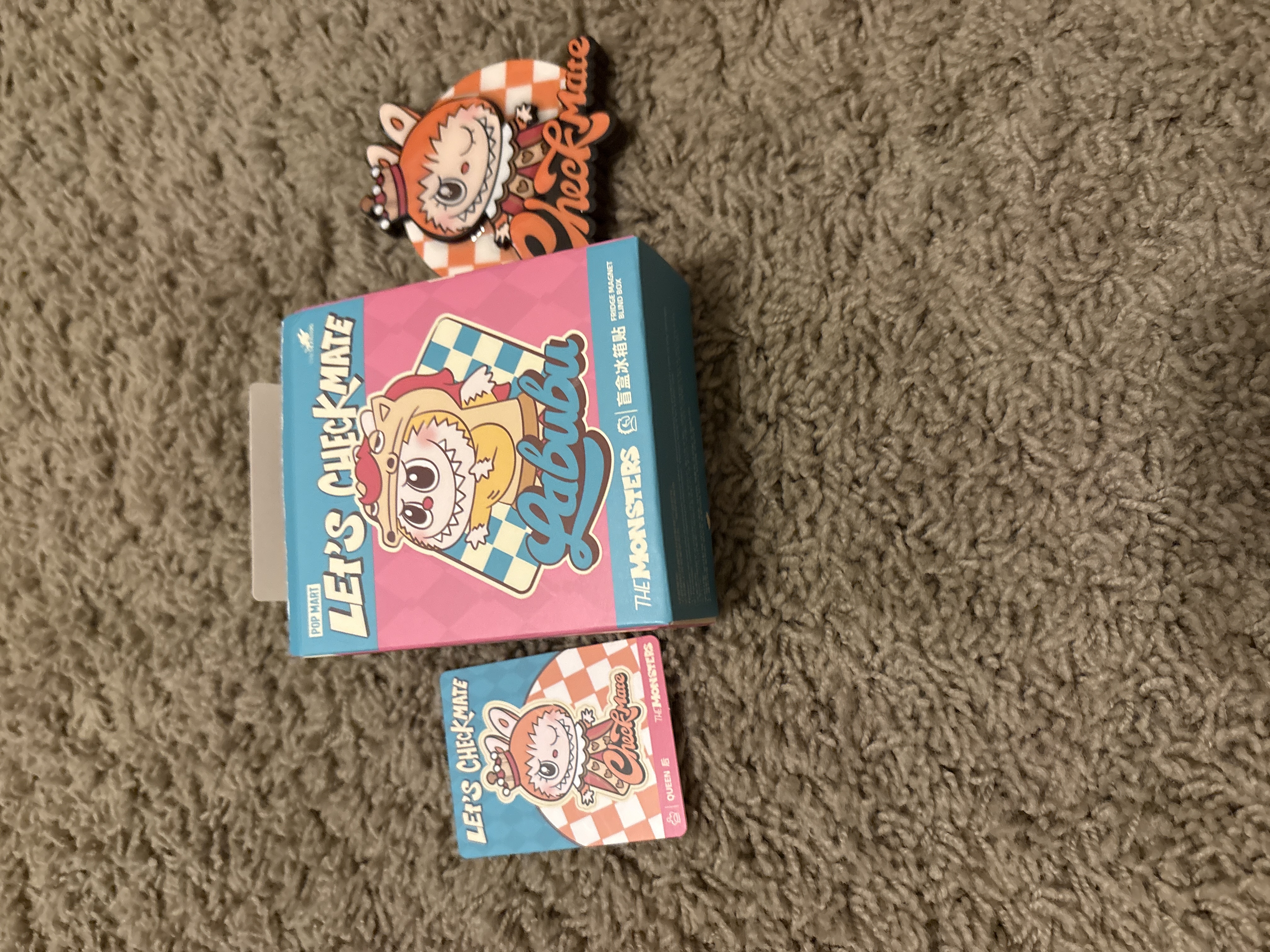 POP NOW:THE MONSTERS Let's Checkmate Series-Fridge Magnet Blind