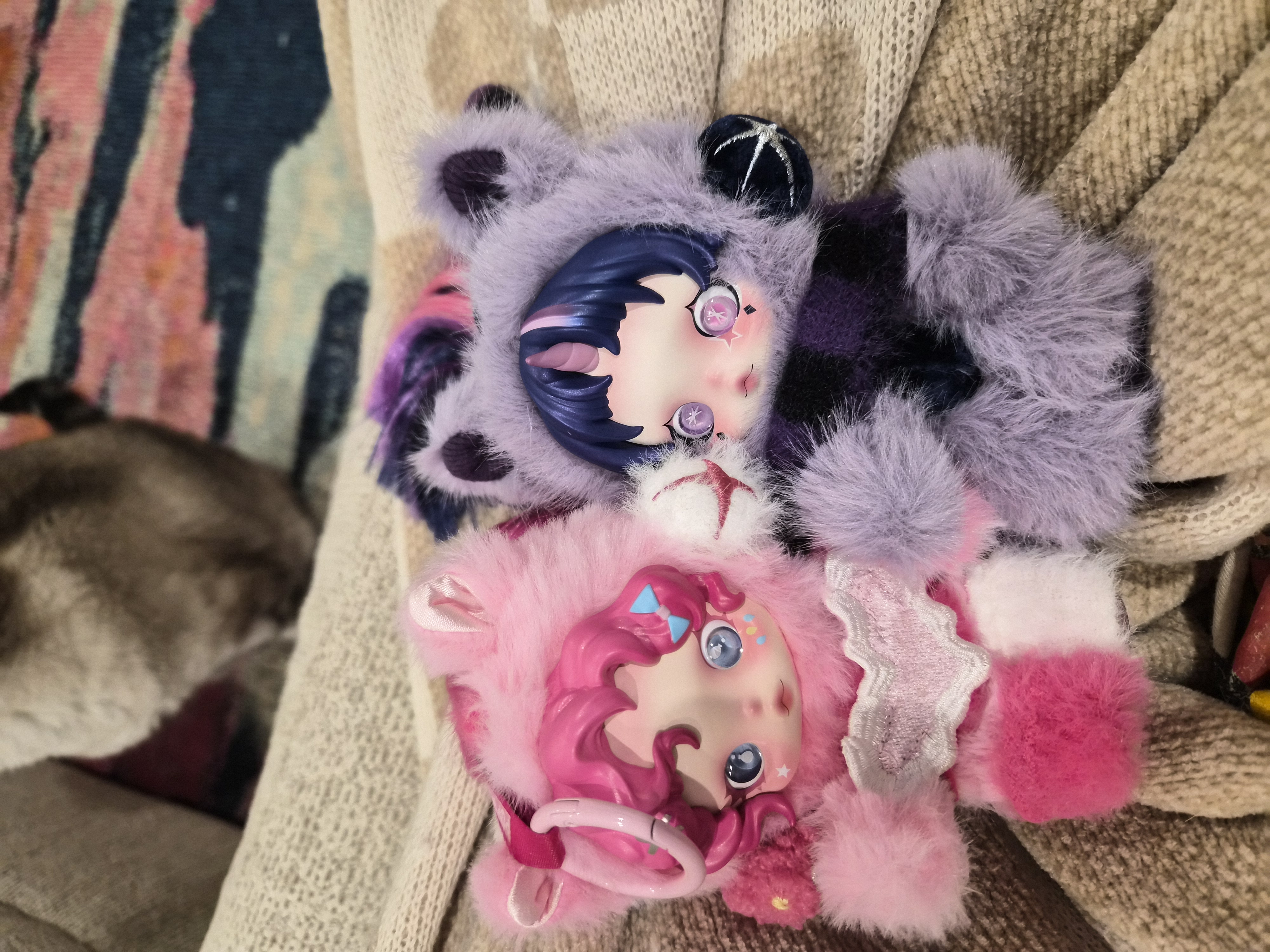 POP NOW:SKULLPANDA × My Little Pony Series Plush Doll Pendant