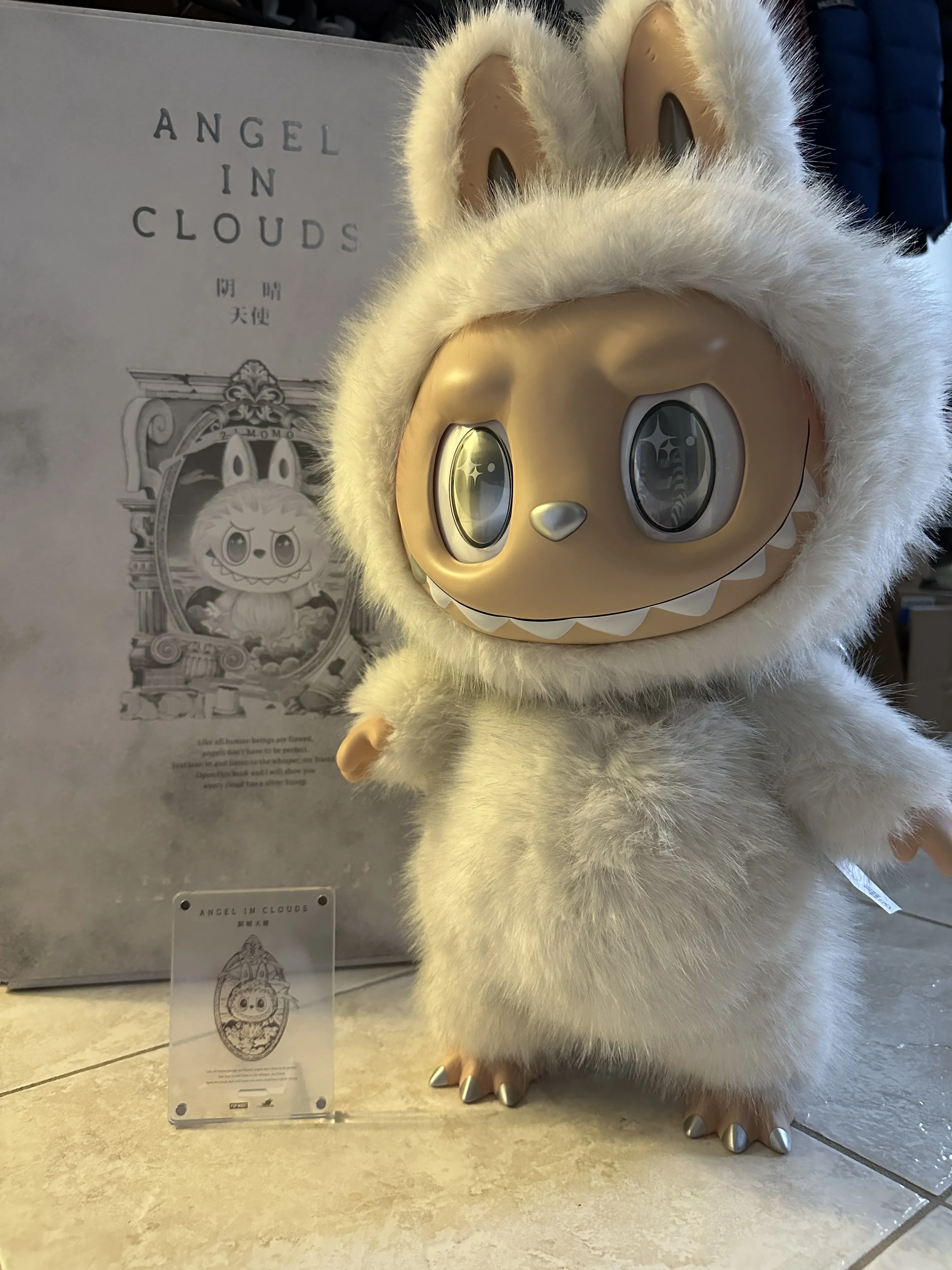 THE MONSTERS - ANGEL IN CLOUDS Vinyl Face Doll - POP MART (United