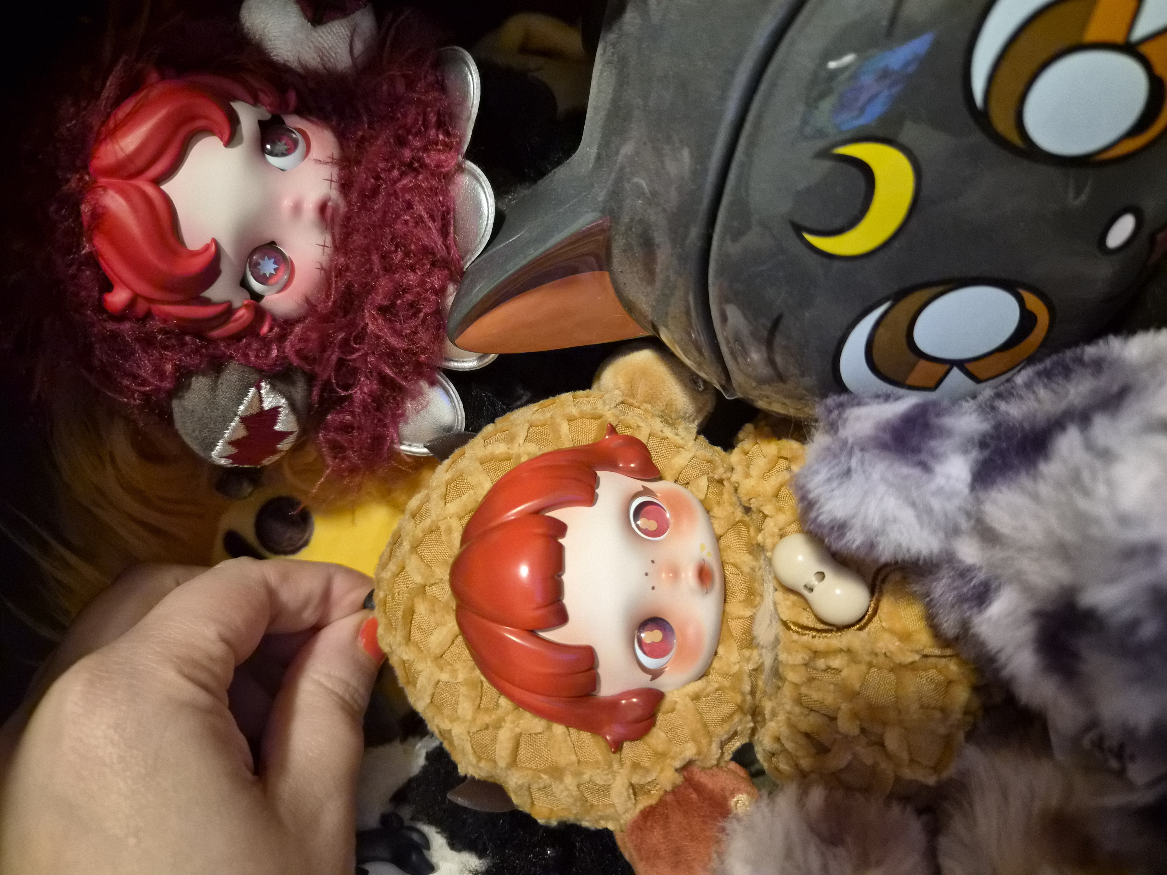 POP NOW:SKULLPANDA You Found Me! Series Plush Doll Pendant - POP