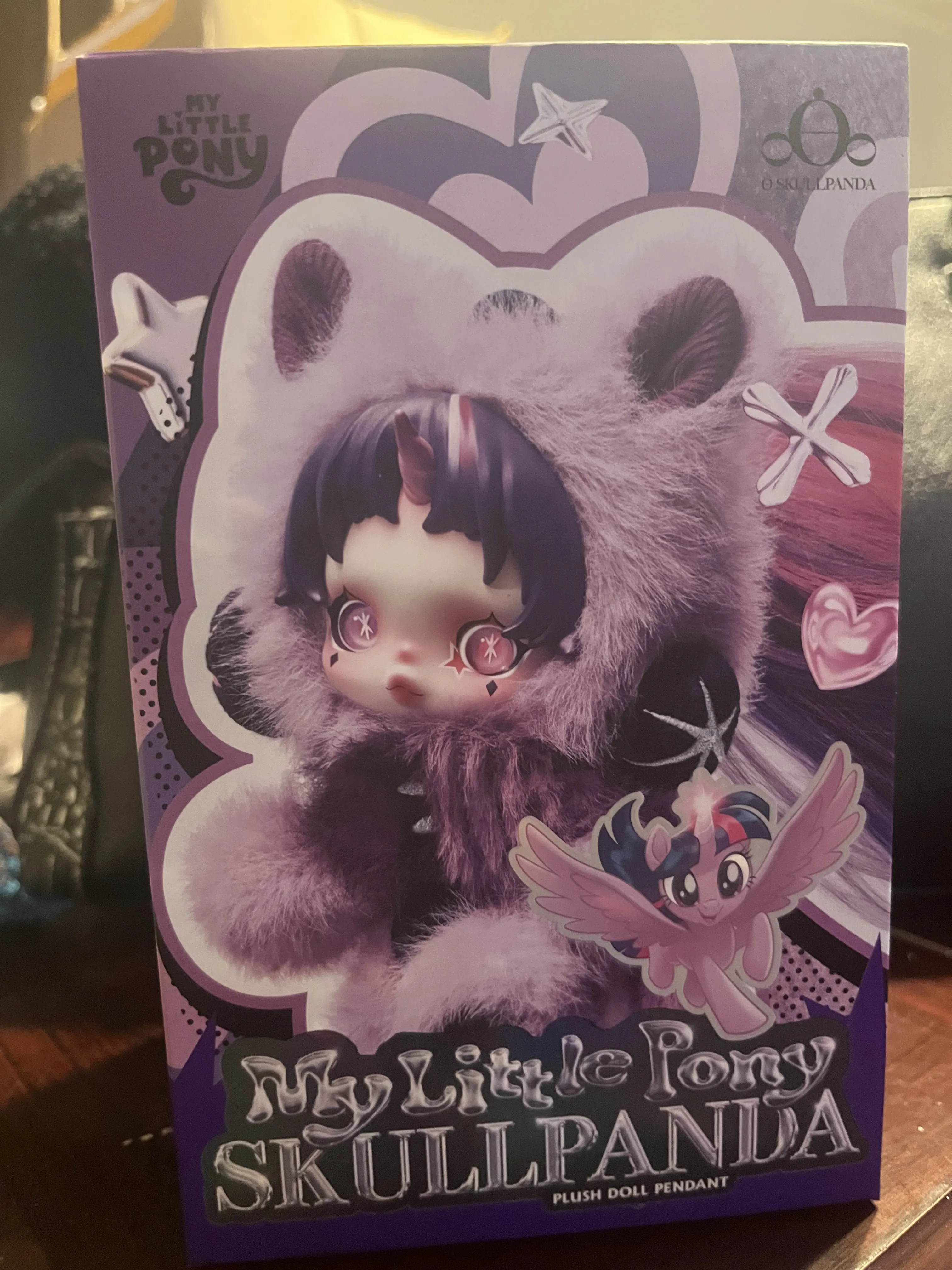 POP NOW:SKULLPANDA × My Little Pony Series Plush Doll Pendant