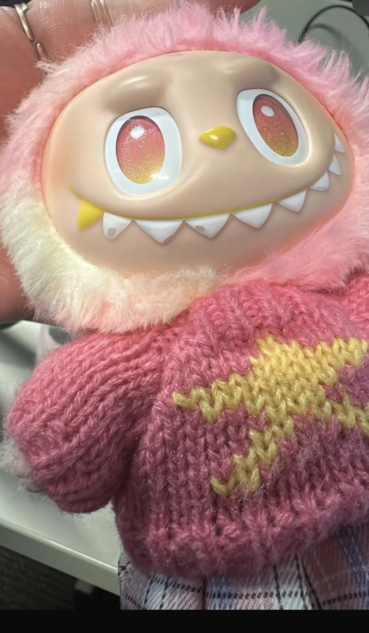 POP NOW:THE MONSTERS Big into Energy Series-Vinyl Plush Pendant