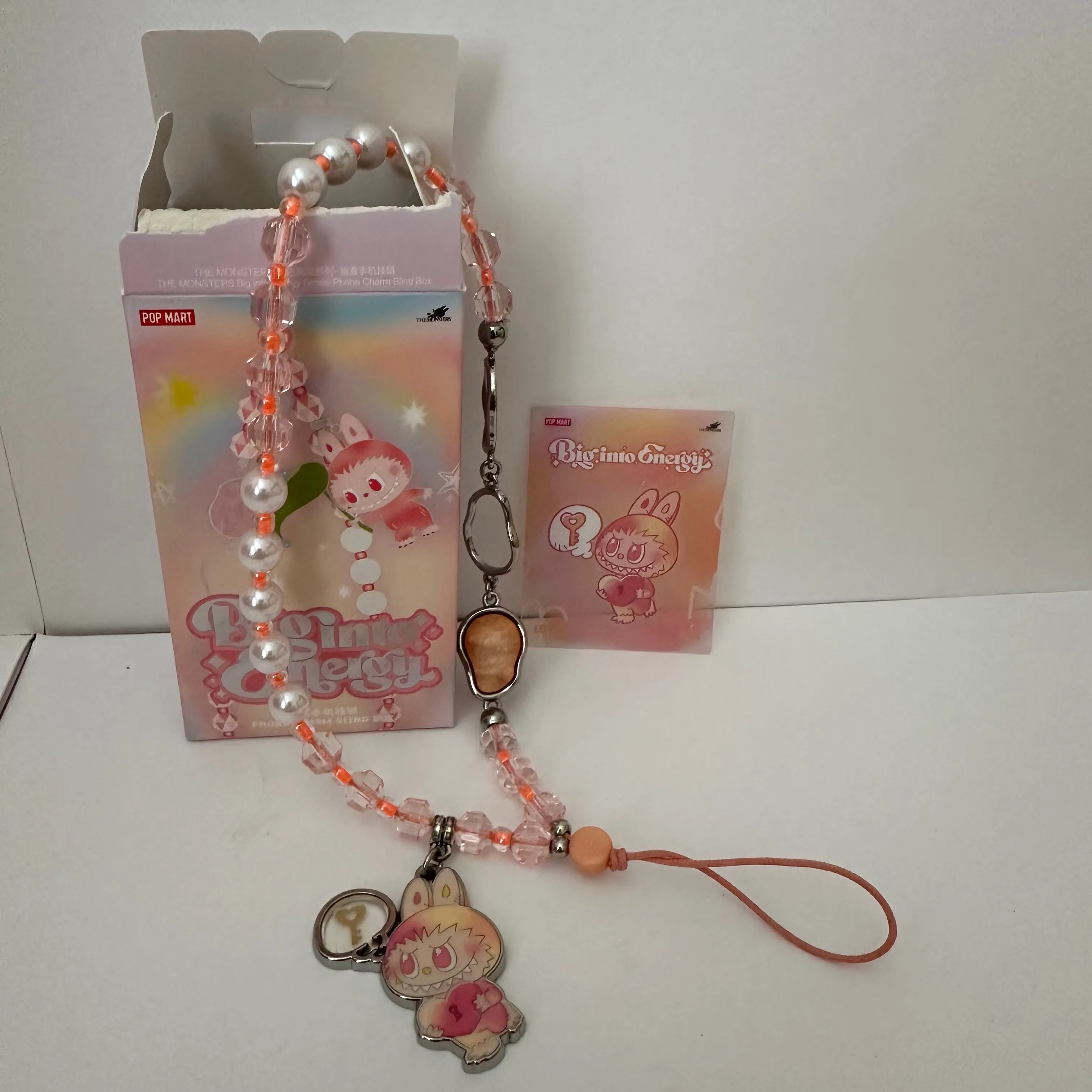 THE MONSTERS Big into Energy Series-Phone Charm Blind Box - POP