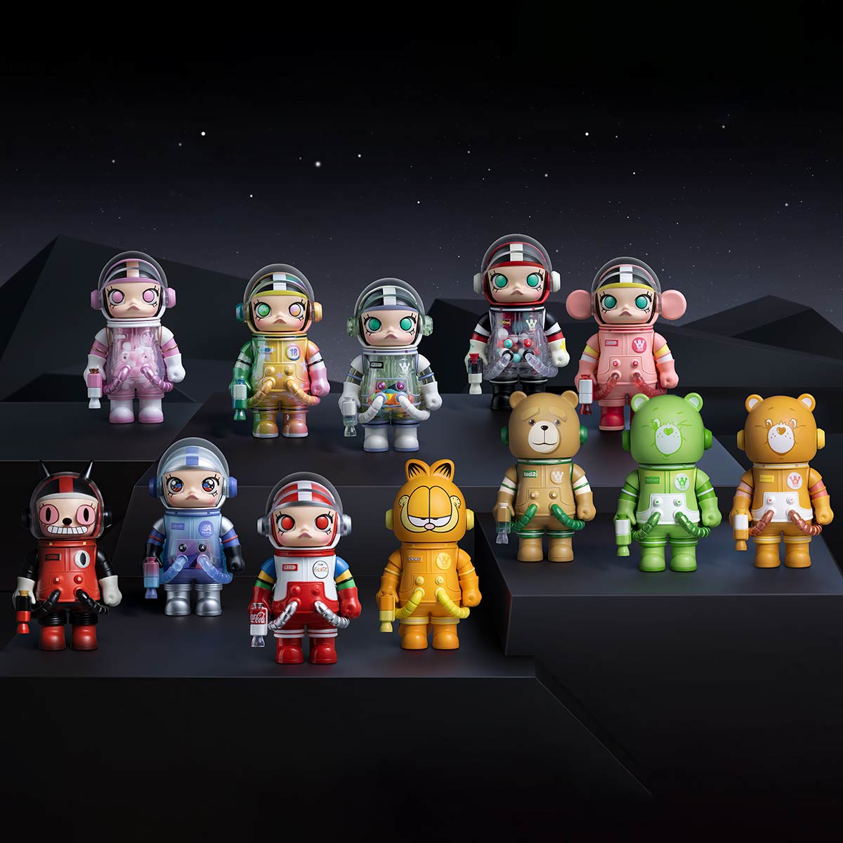 POP NOW:MEGA SPACE MOLLY 100% Series 3 - POP MART (United States)