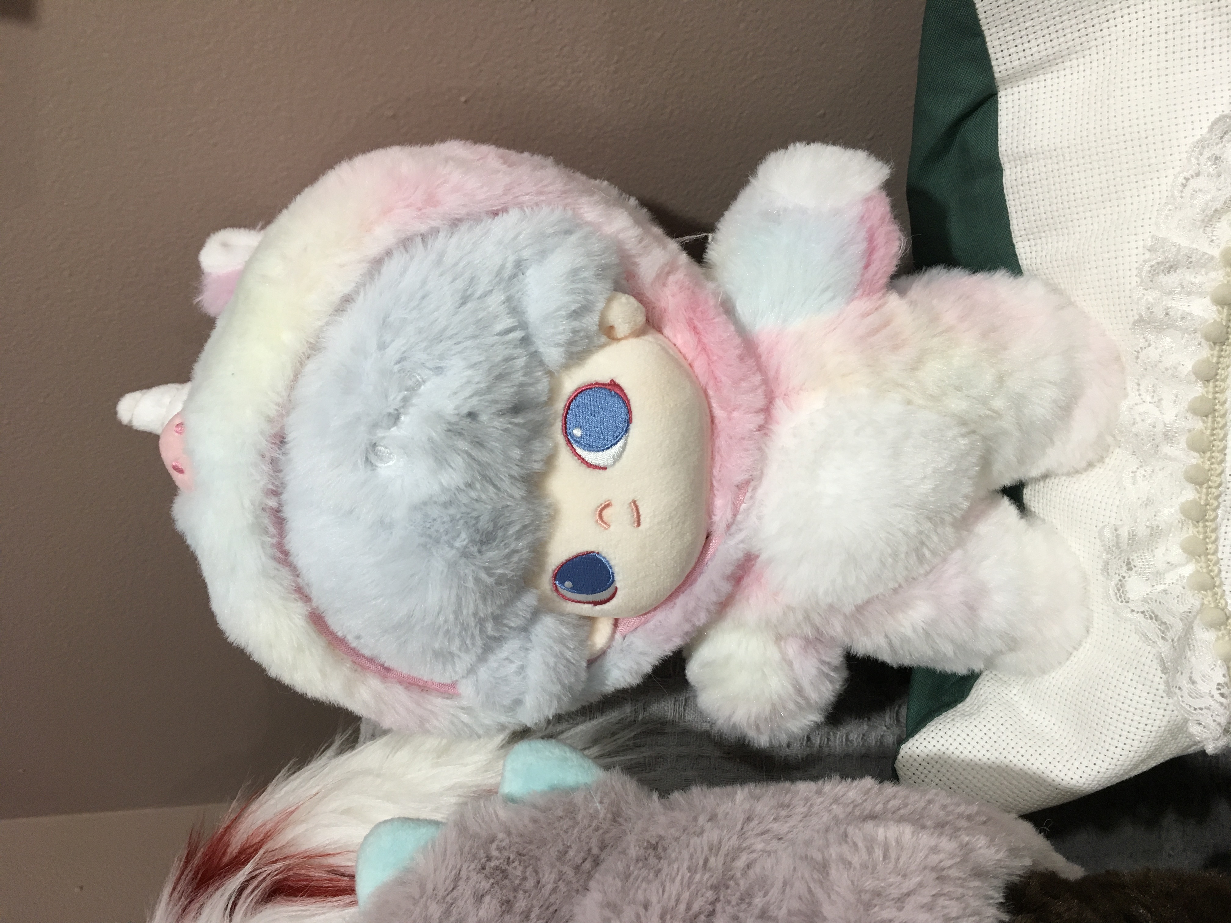 ウニョク ソロコン Limitless Time 23CM DOLL ぬいぐるみ DIMOO: No One's Gonna Sleep Tonight Series-20cm Cotton Doll