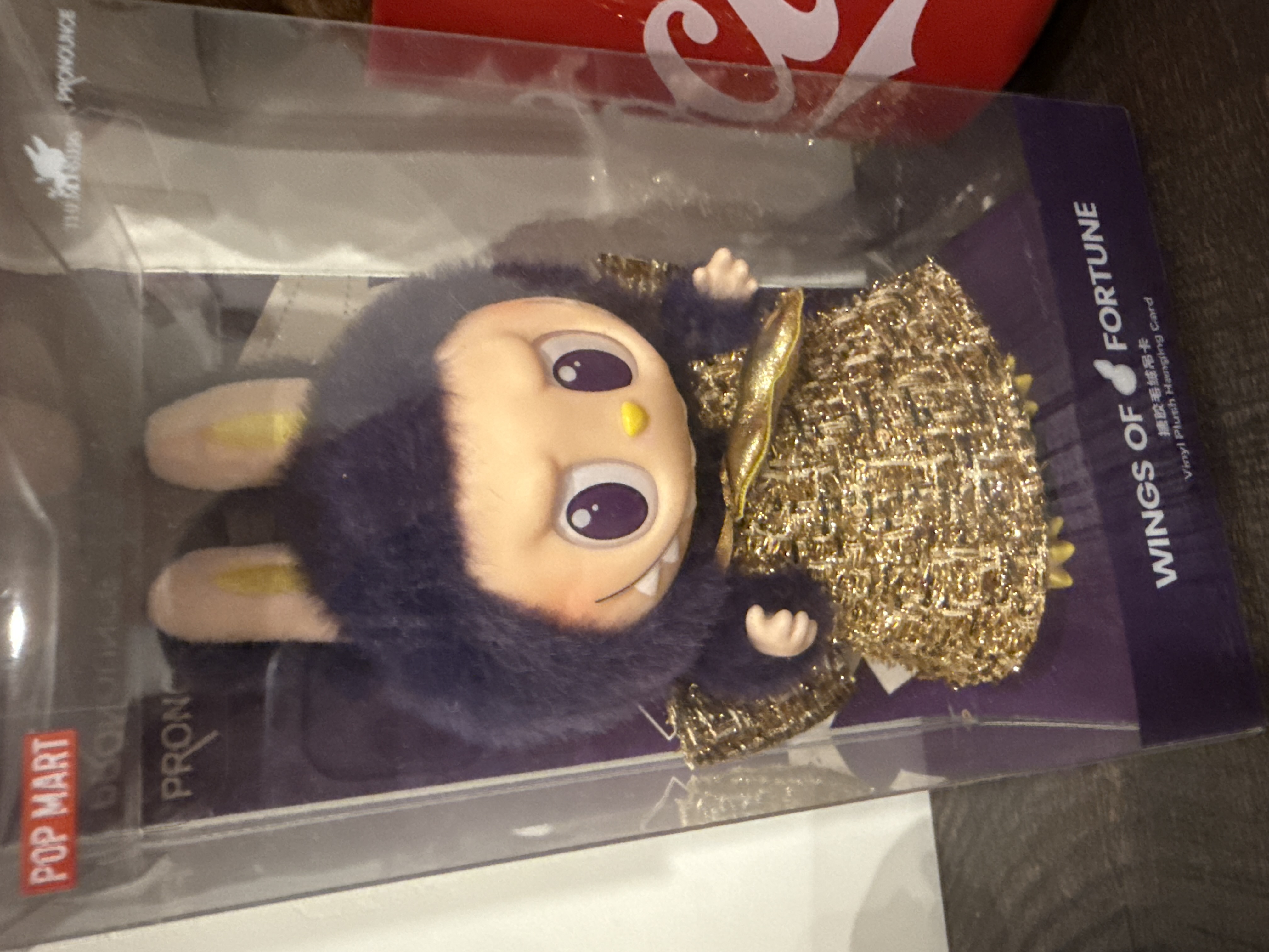 LABUBU × PRONOUNCE - WINGS OF FORTUNE Vinyl Plush Hanging Card