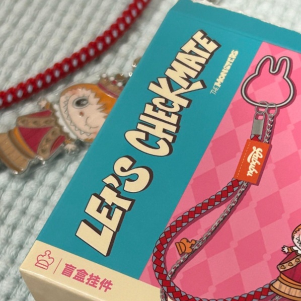 THE MONSTERS Let's Checkmate Series-Pendant Blind Box - POP MART