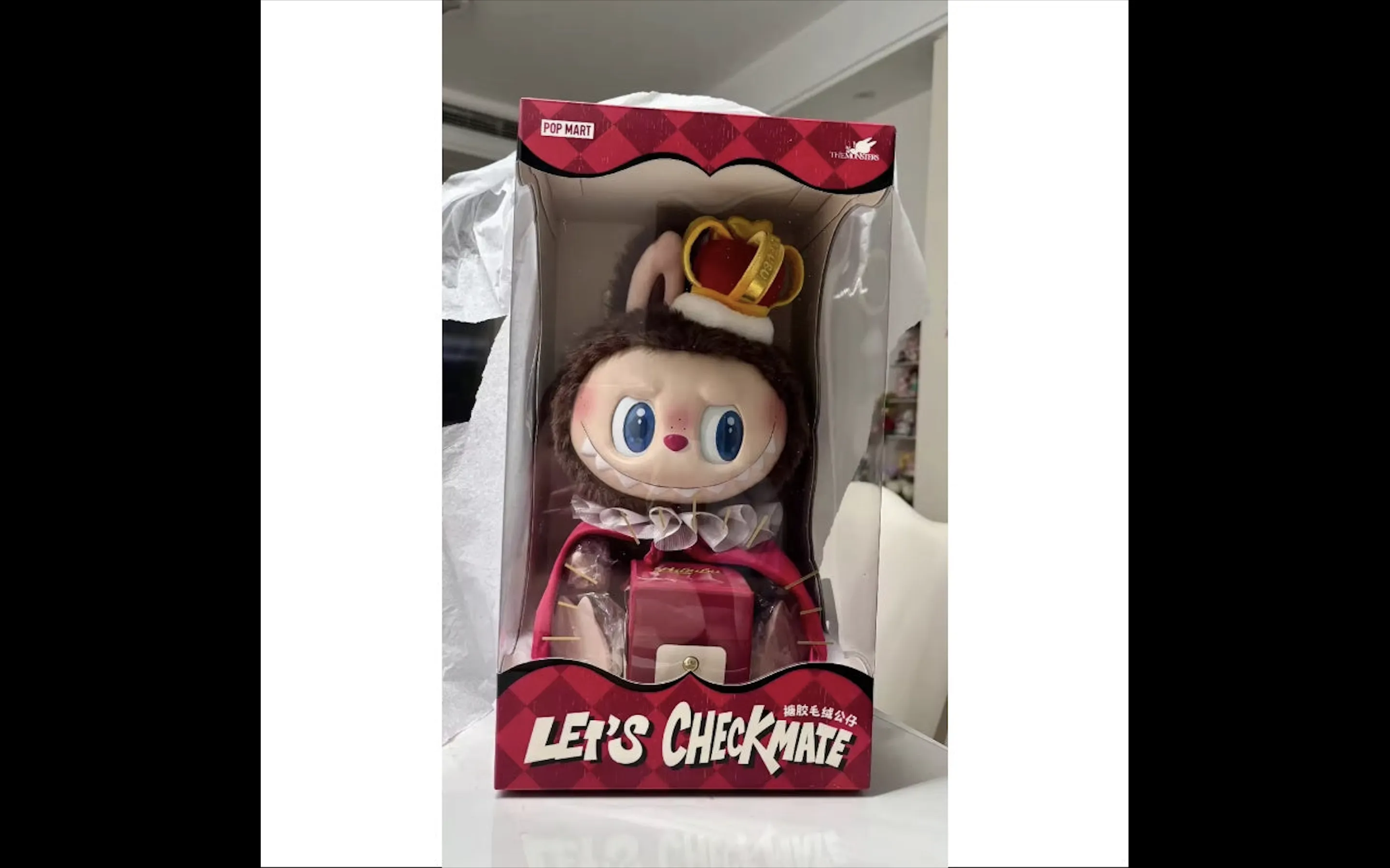 THE MONSTERS Let's Checkmate Series-Vinyl Plush Doll - POP MART THE MONSTERS Let's Checkmate Series-Vinyl Plush Doll - POP MART