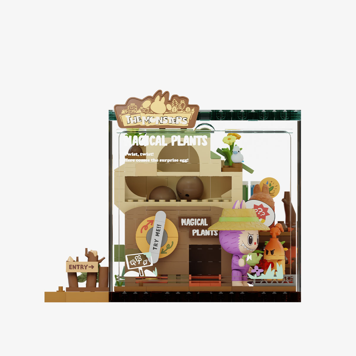 THE MONSTERS Forest Secret Base Series Blocks Part 2 - POP MART