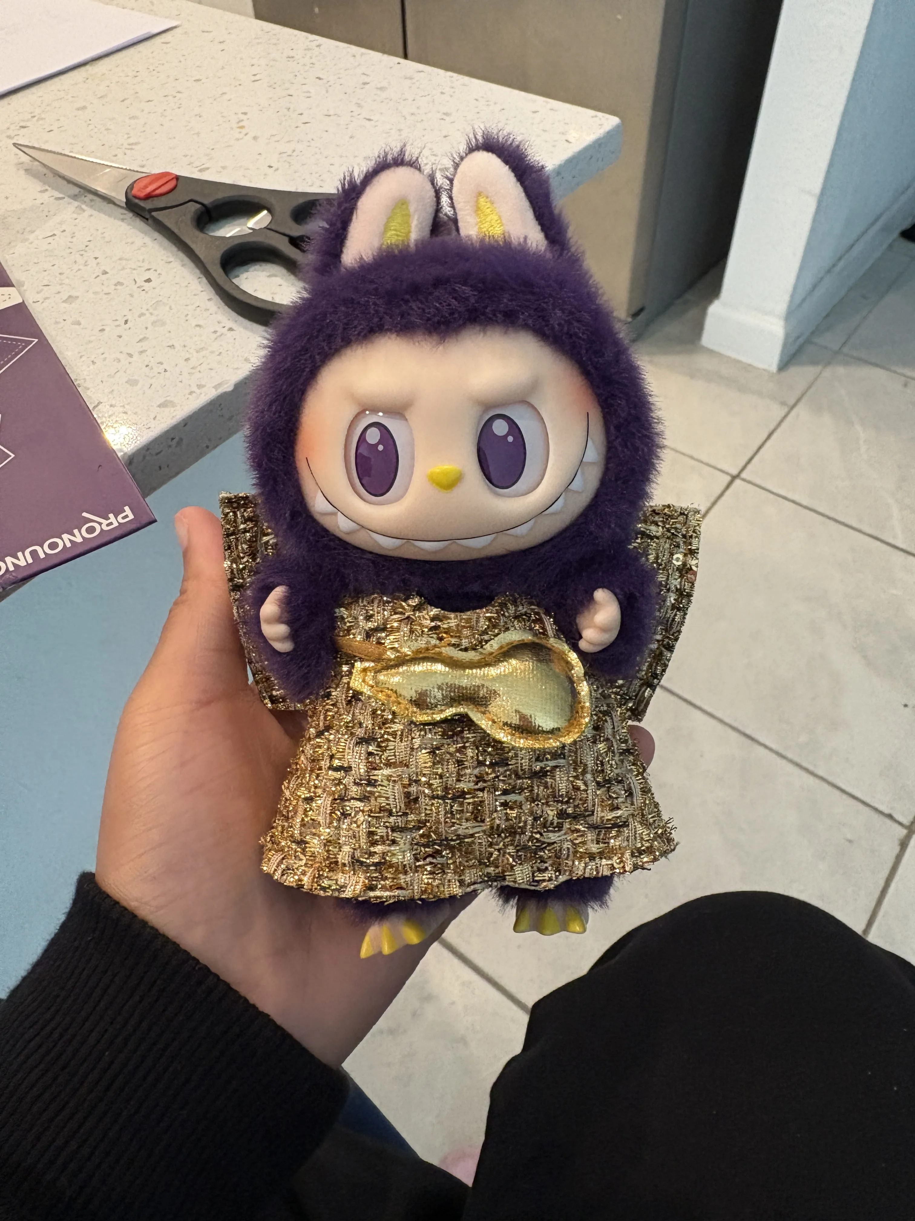 LABUBU × PRONOUNCE - WINGS OF FORTUNE Vinyl Plush Hanging Card