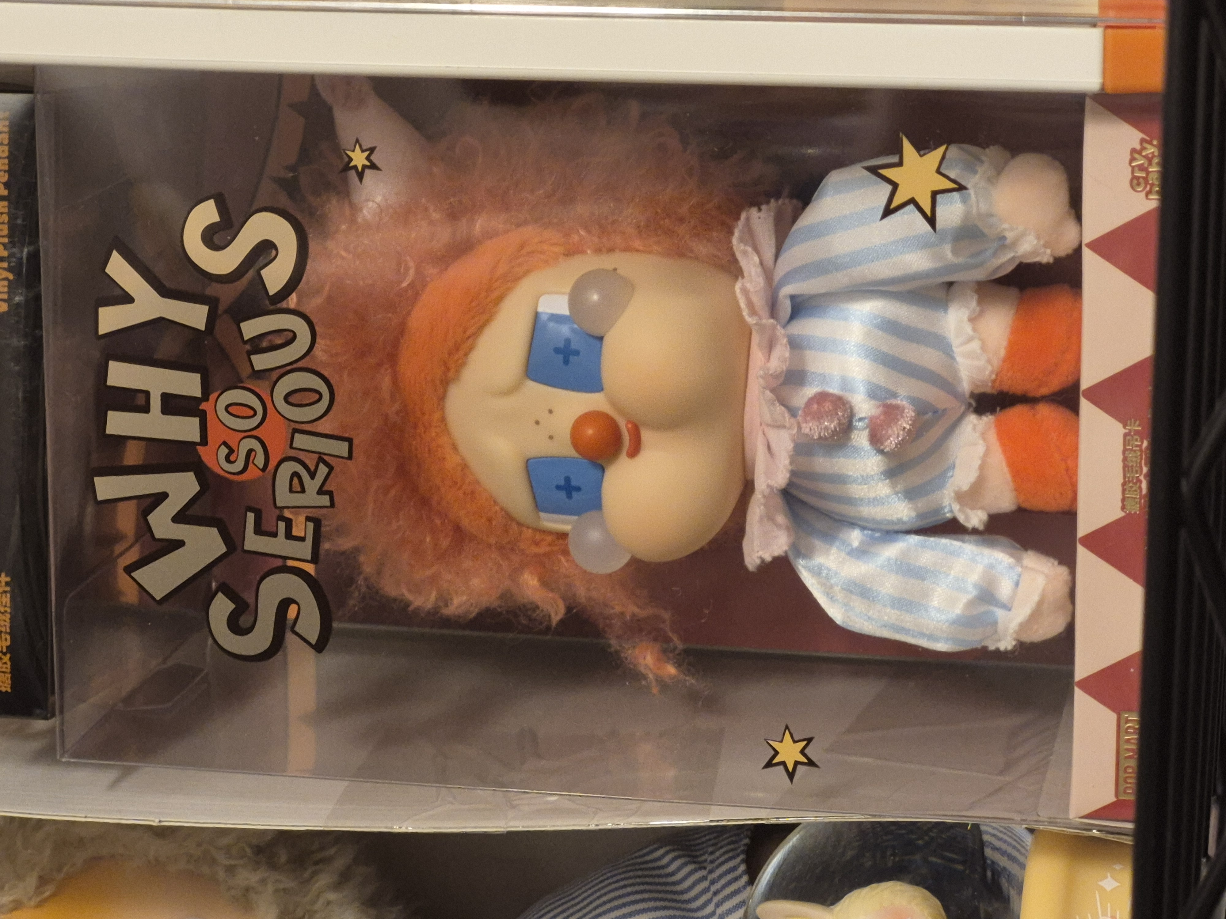 WHY SO SERIOUS SERIES-CRYBABY Vinyl Plush Blister Pack|POP MART US