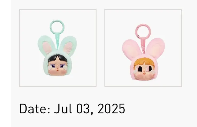 POP NOW:CRYBABY × Powerpuff Girls Series-Vinyl Face Plush Blind