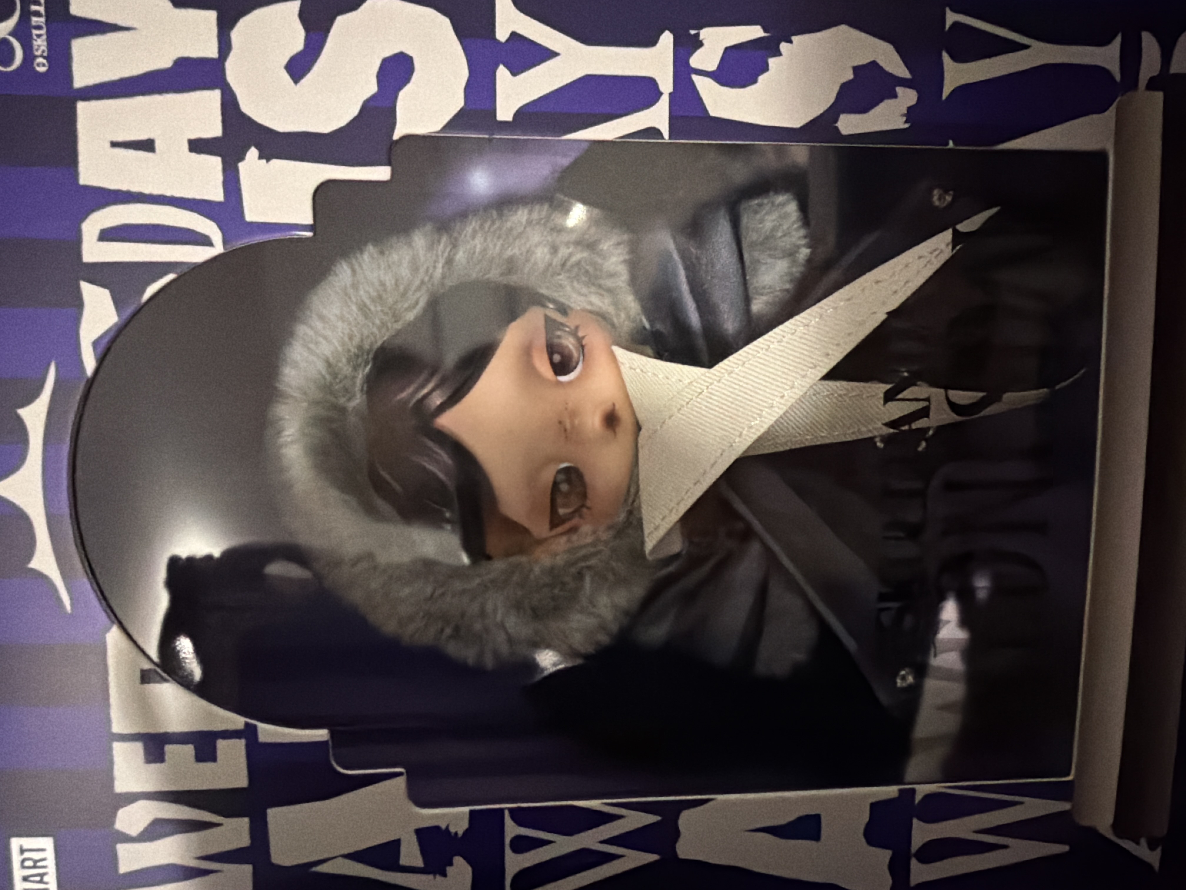 SKULLPANDA × Wednesday Plush（Nevermore Academy Uniform Version