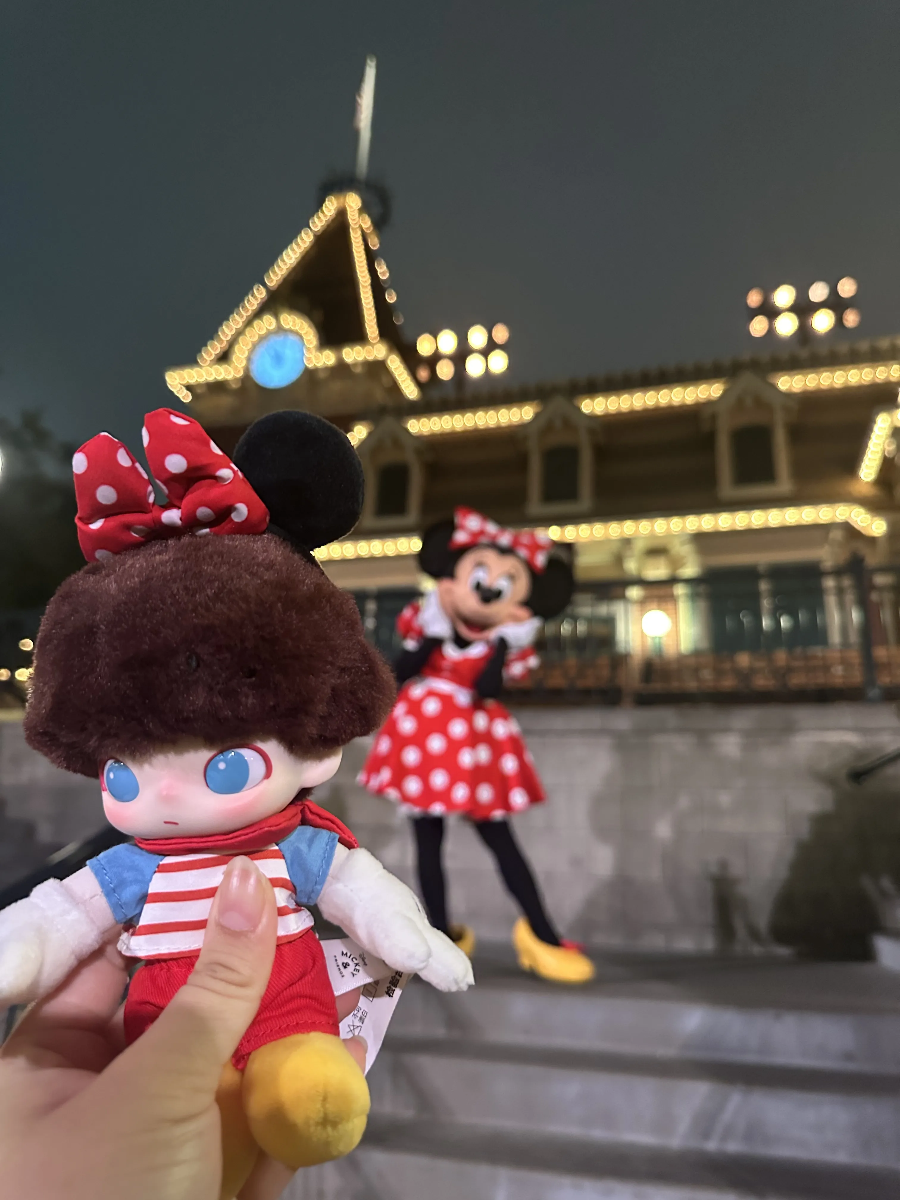 DIMOO WORLD × DISNEY Series-Vinyl Plush Keychain Blind Box - POP