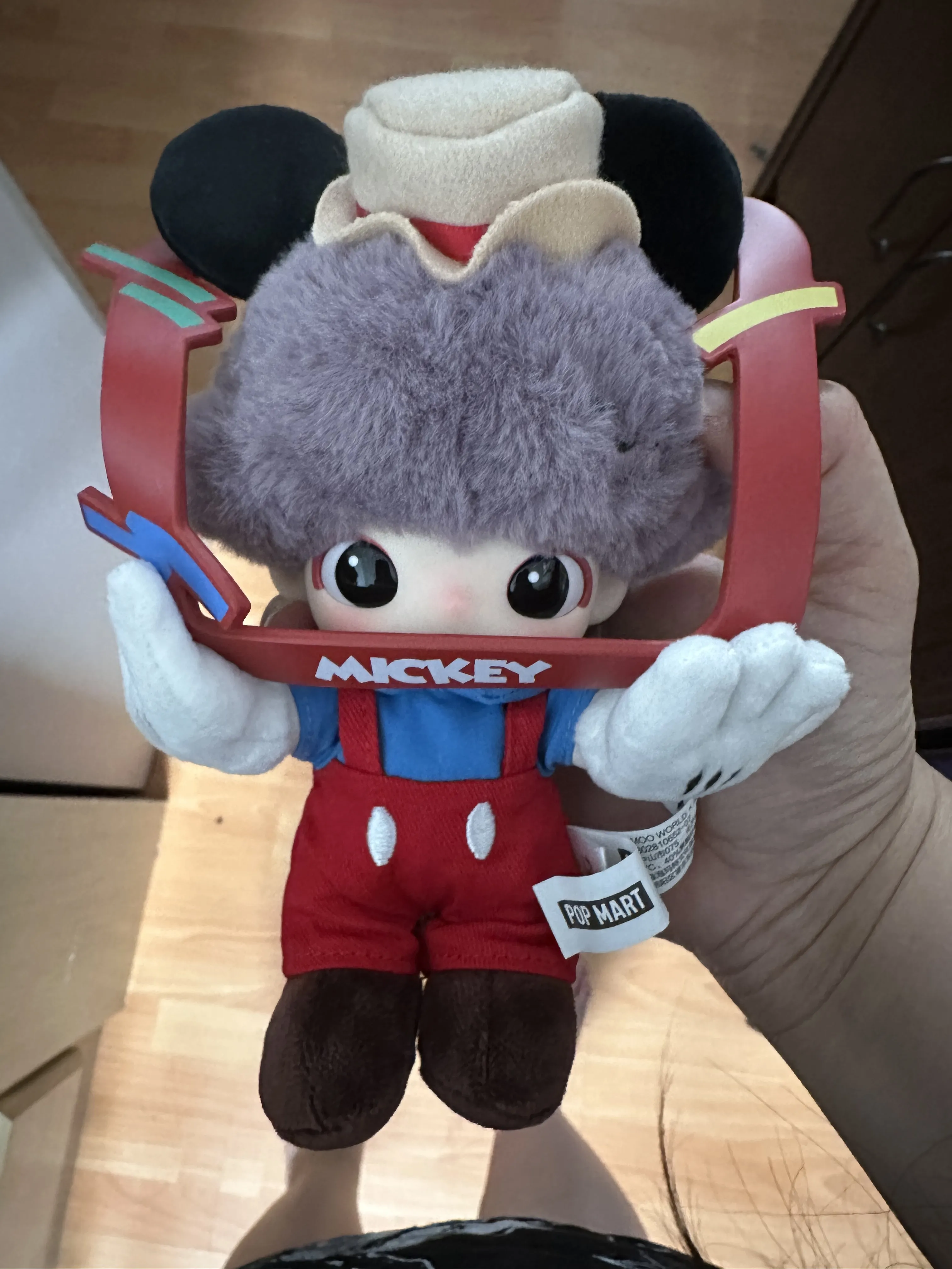 DIMOO WORLD × DISNEY Series-Vinyl Plush Keychain Blind Box - POP