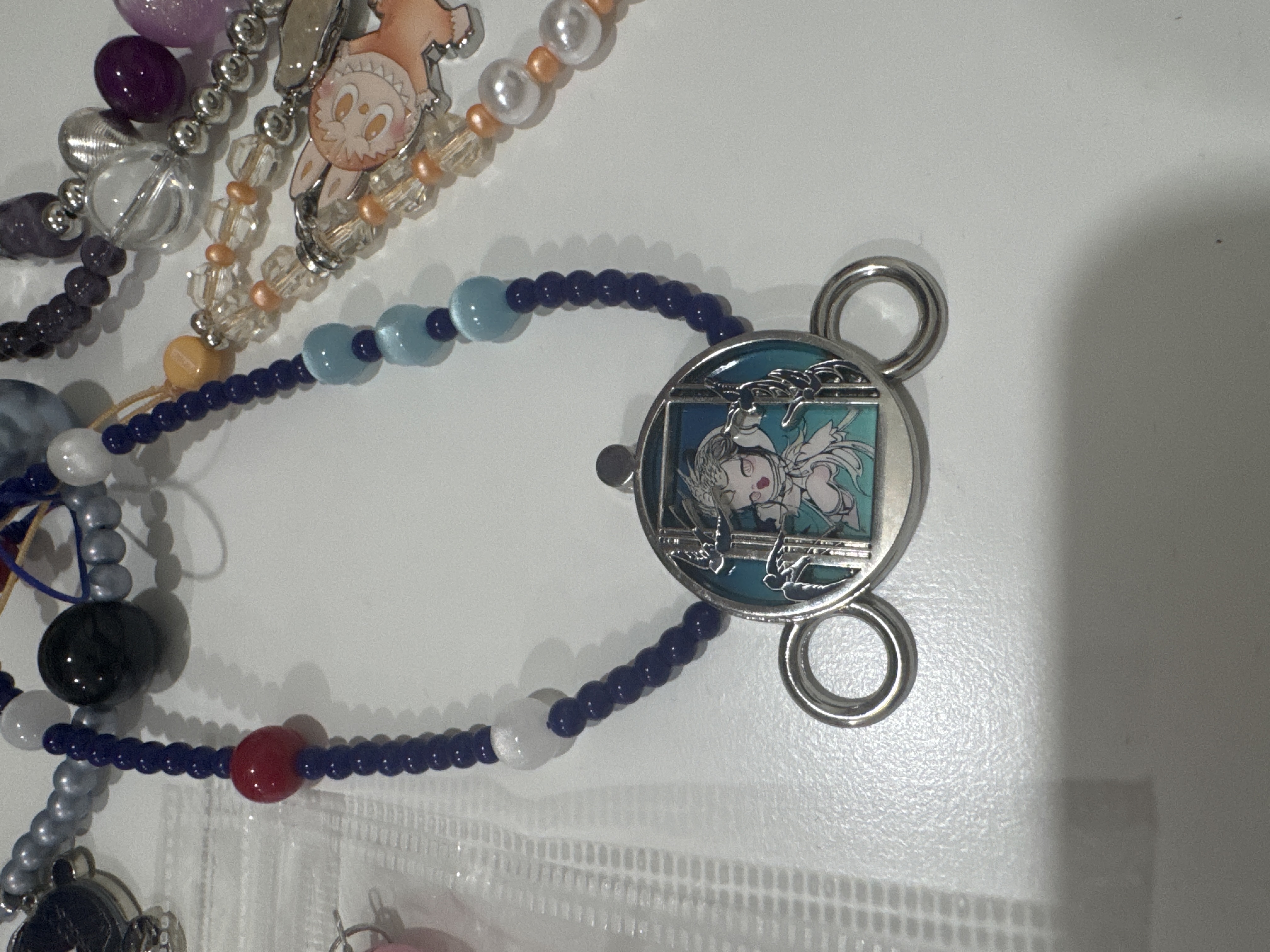 スカルパンダ ザ ミラージュ シリーズ フォンチェーン シークレット SKULLPANDA The Mirage Series Phone Chain|POP MART US Official