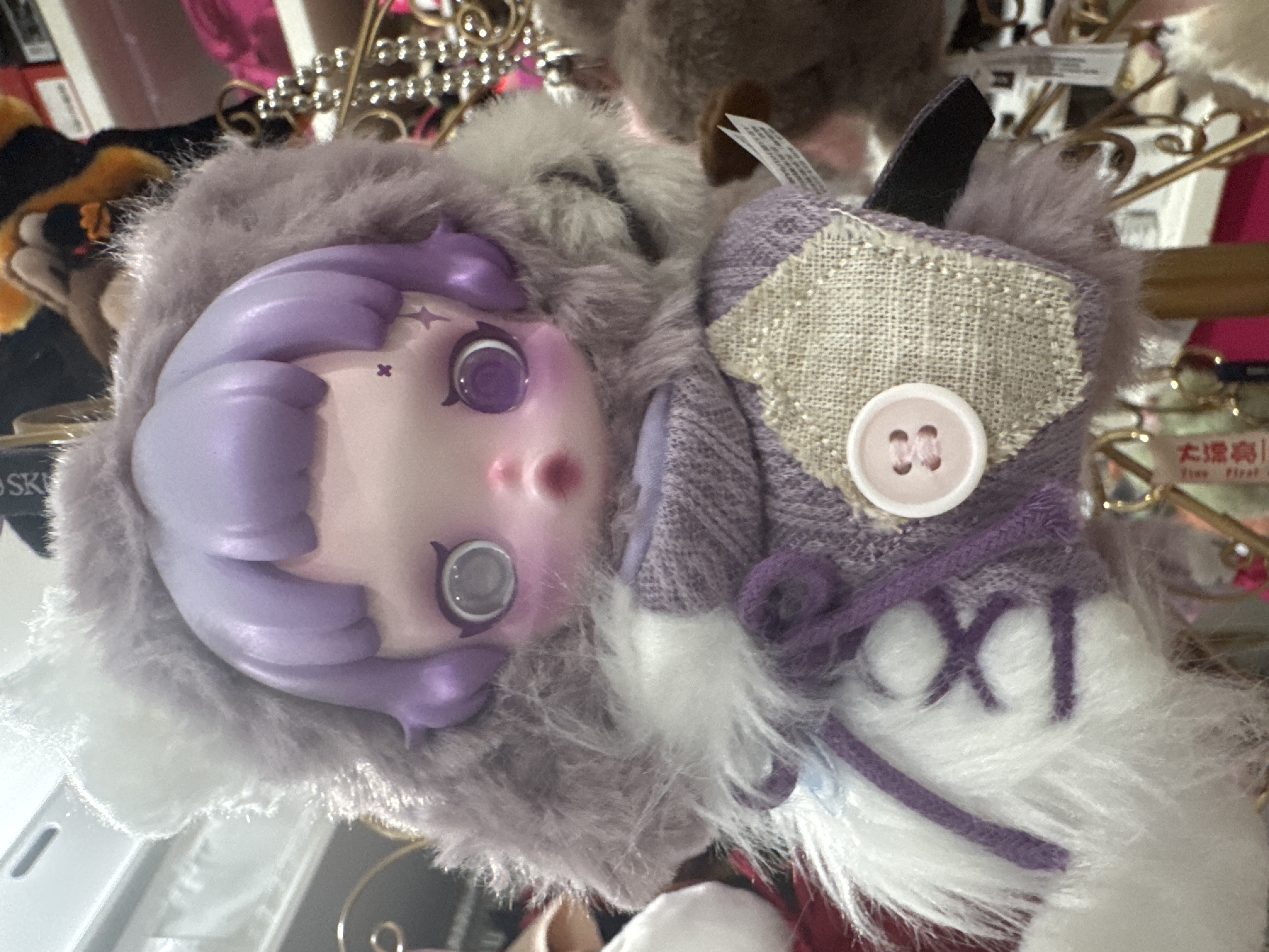 SKULLPANDA You Found Me! Series Plush Doll Pendant - POP MART