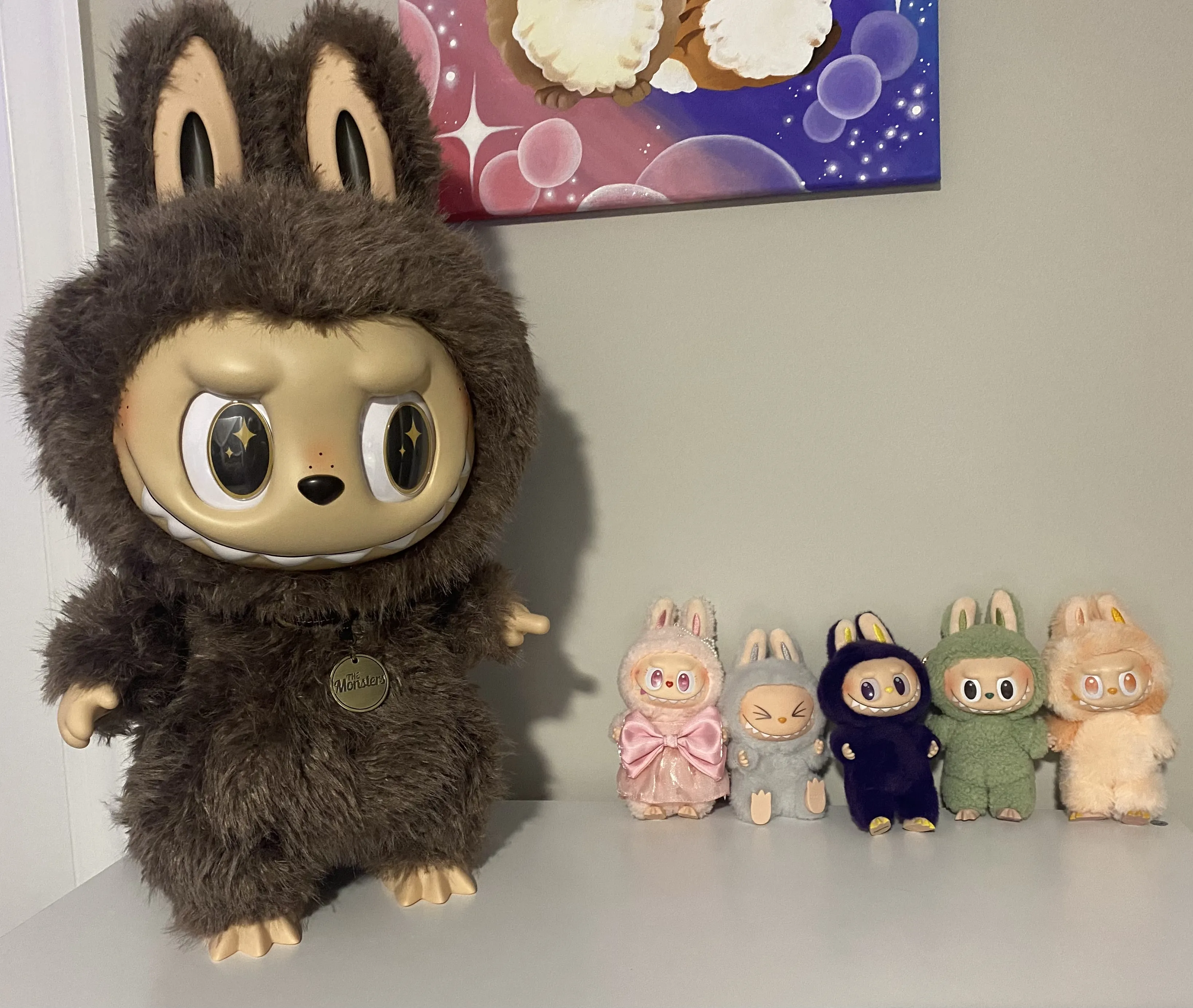 THE MONSTERS - BEST OF LUCK Vinyl Plush Doll | Designer Figure