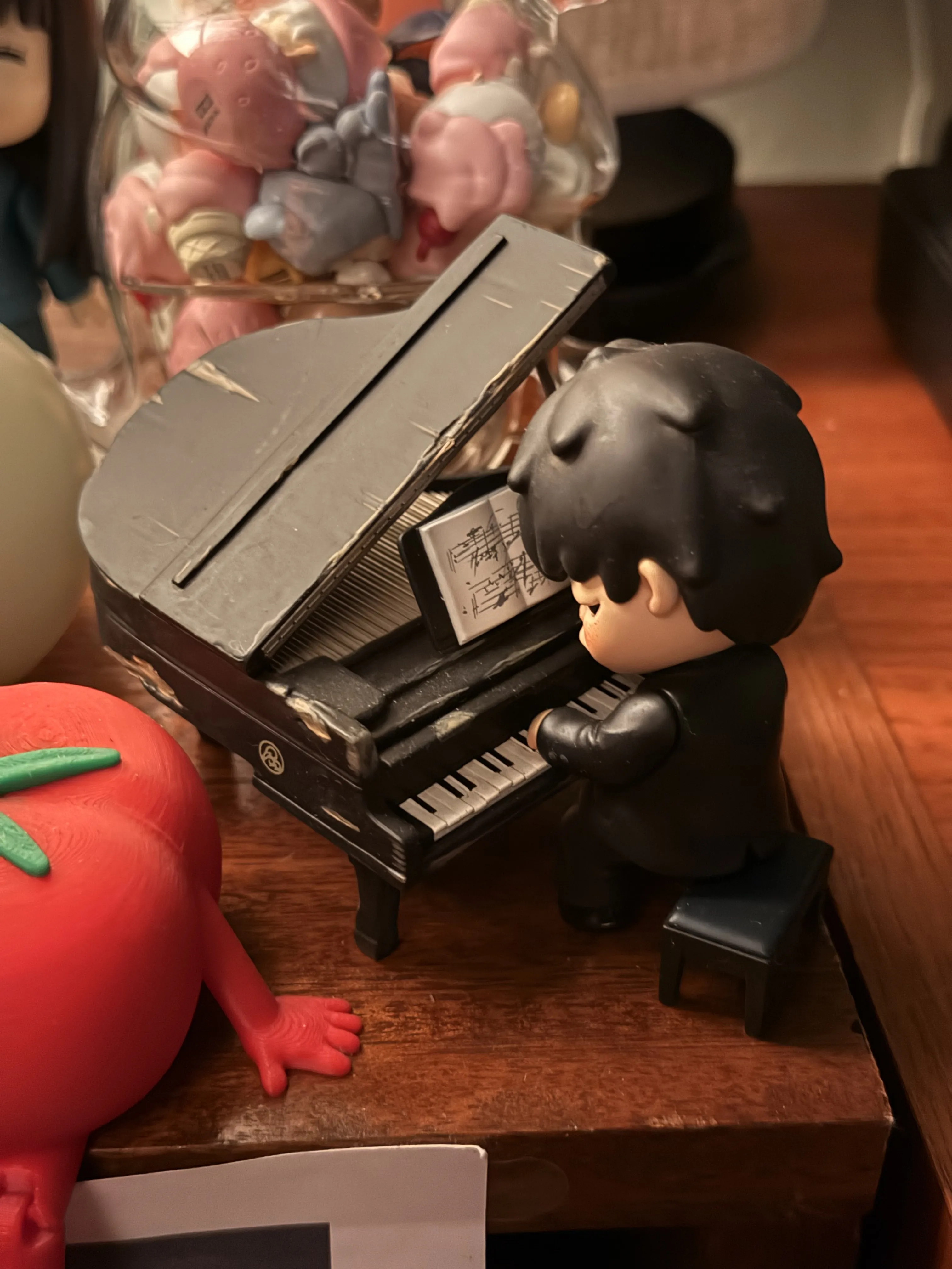 ポップマート フィギュリン ヒロノ ザピアニストフィギュア Hirono The Pianist Figure - POP MART (United States)