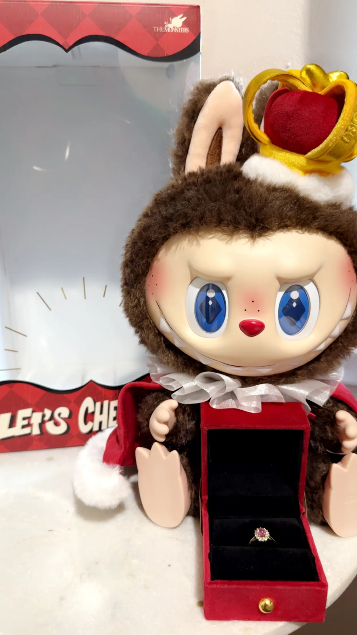 THE MONSTERS Let's Checkmate Series-Vinyl Plush Doll - POP MART