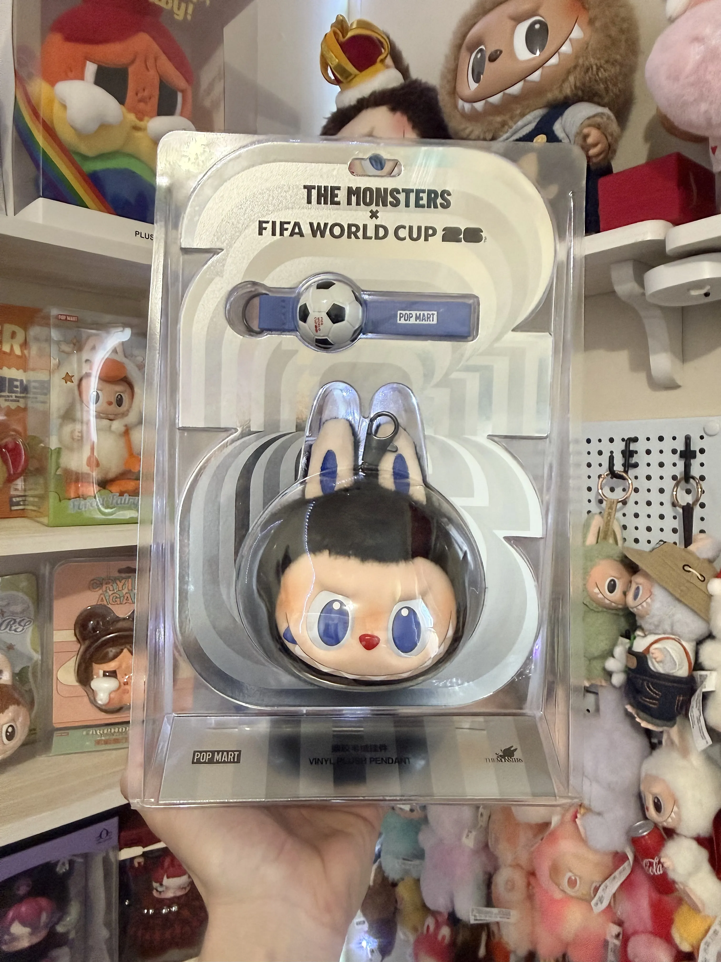 THE MONSTERS × FIFA SERIES-Vinyl Plush Pendant - POP MART (Canada)