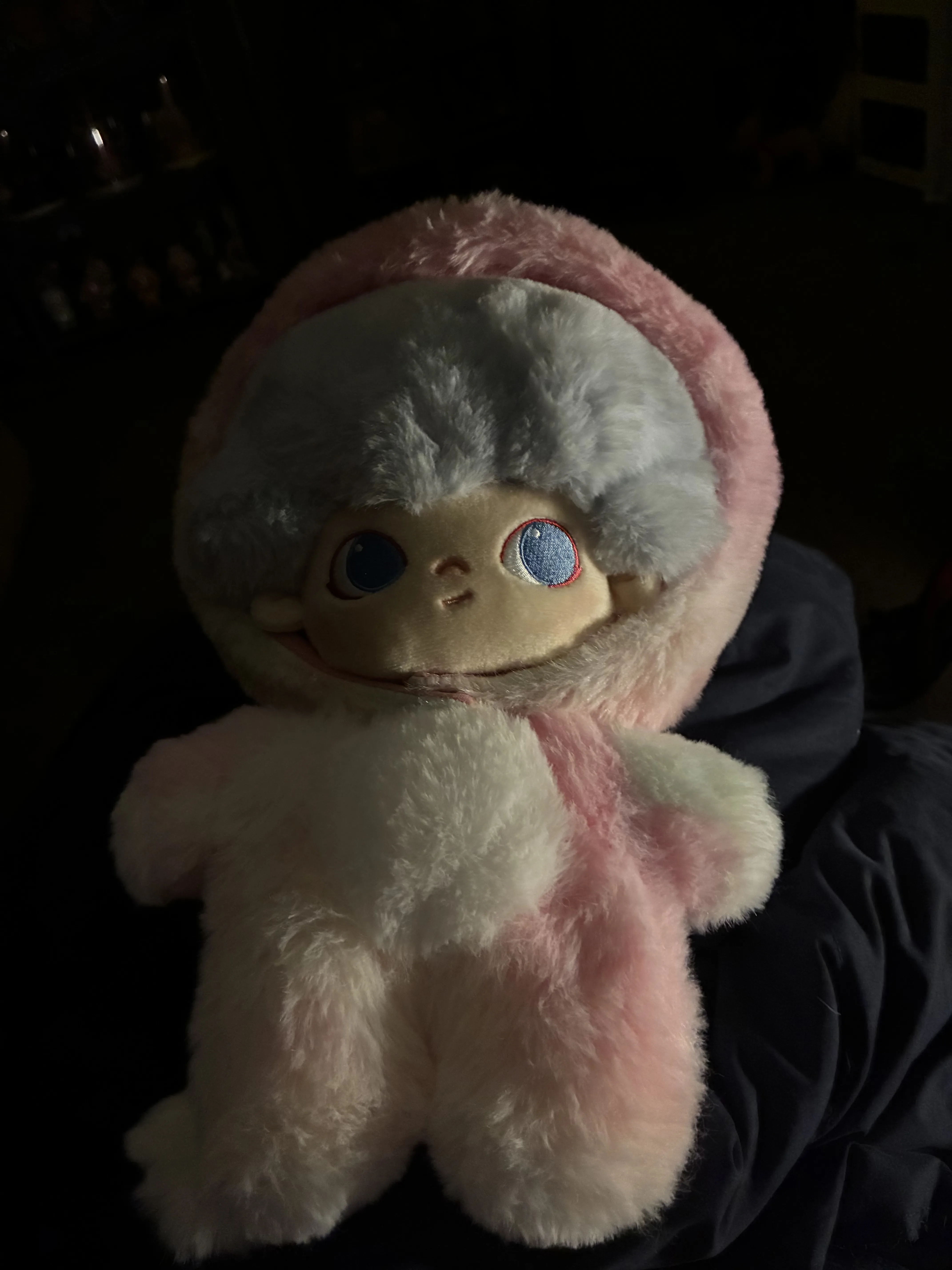 ウニョク ソロコン Limitless Time 23CM DOLL ぬいぐるみ DIMOO: No One's Gonna Sleep Tonight Series-20cm Cotton Doll
