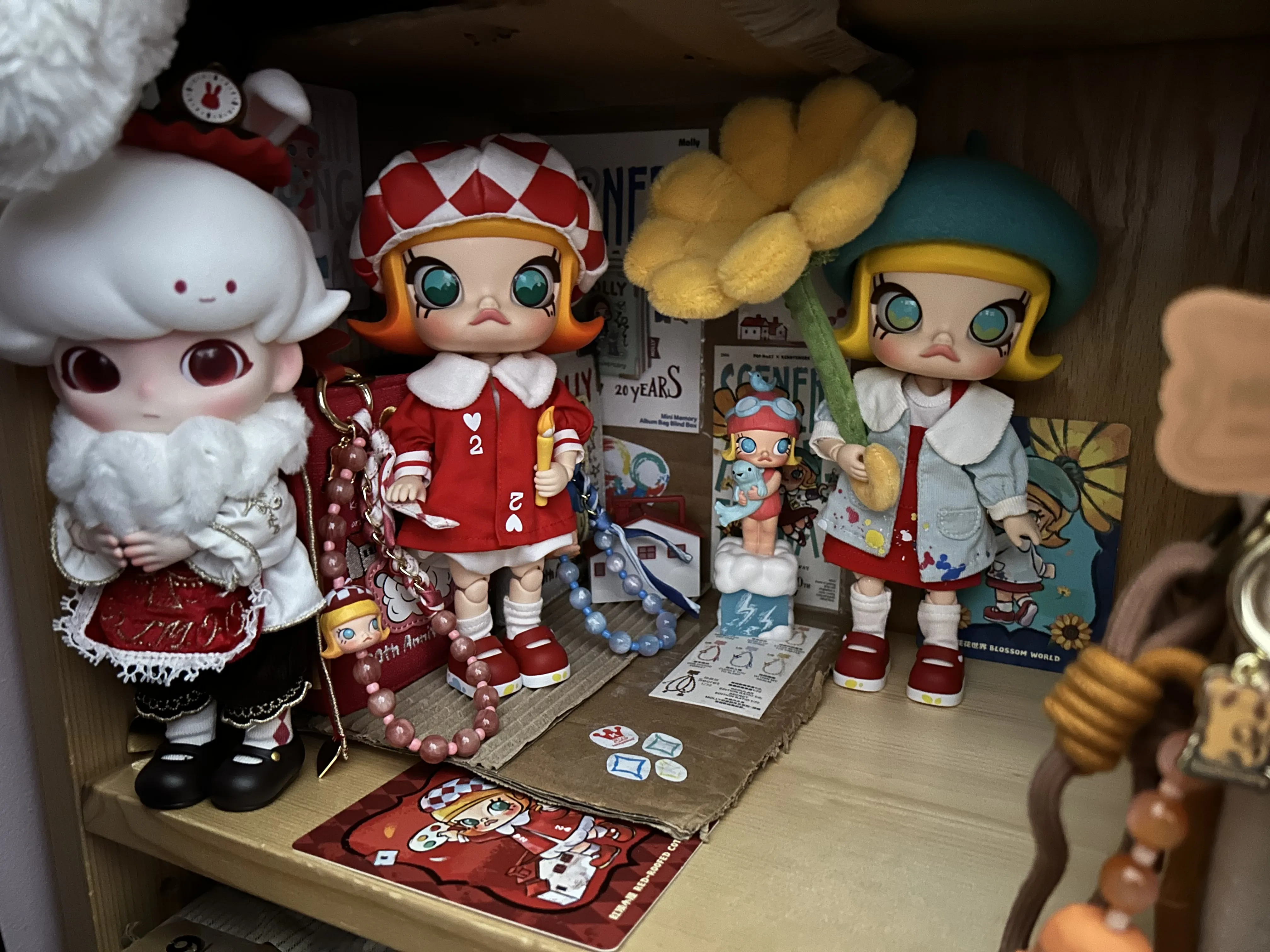 POPMART Molly 6体セット まとめ売り POP NOW:MOLLY Scenery Along the Way 20th Anniversary Series